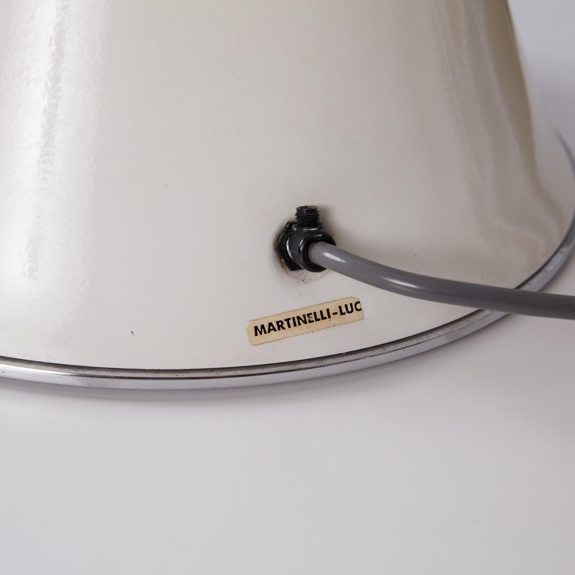 White Pipistrello Table Lamp by Gae Aulenti 5