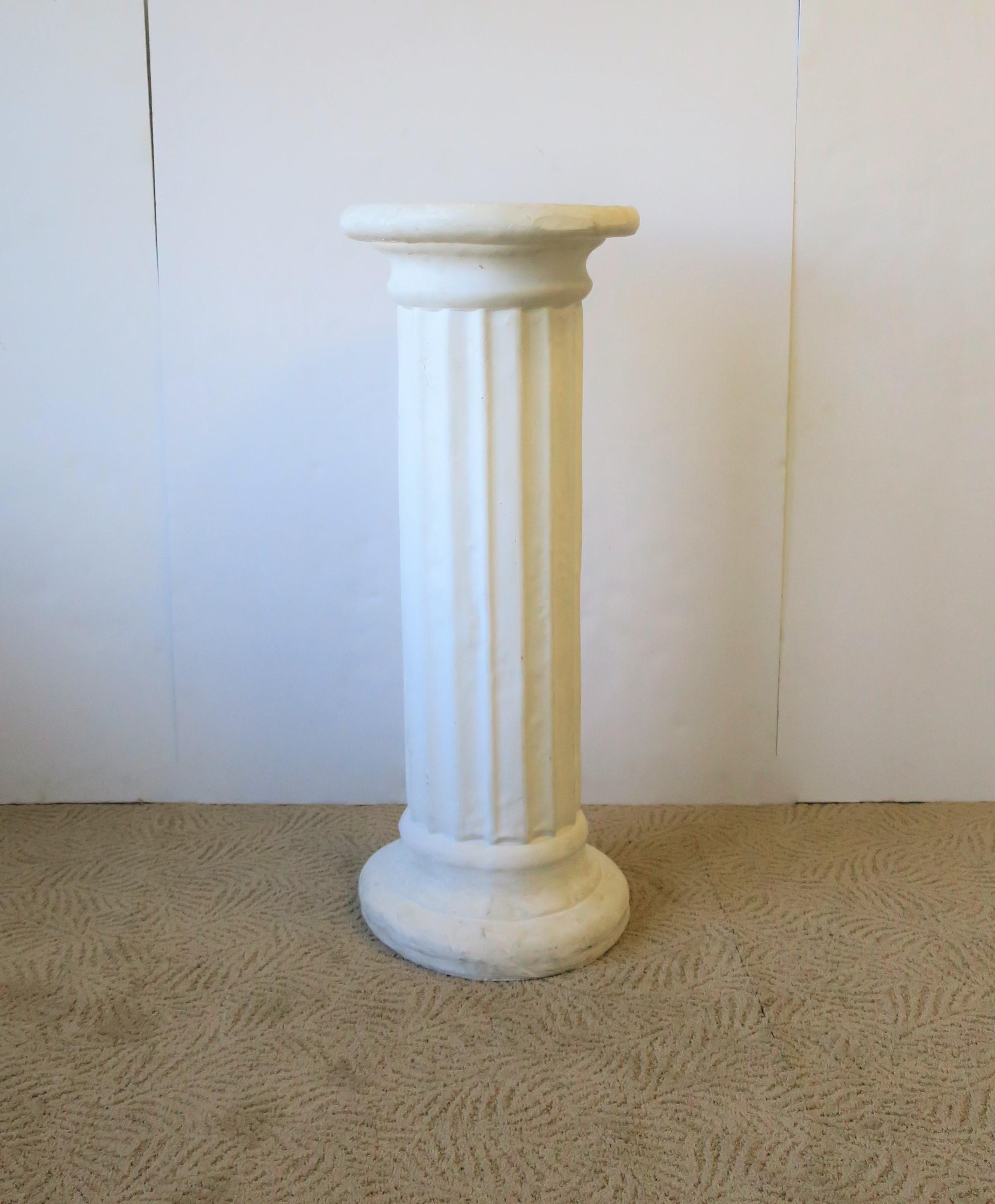 Pillar Stucco Plaster dekosäule Pedestal Table Furniture PILLARS DECO on Old 1629 Crem Gold 