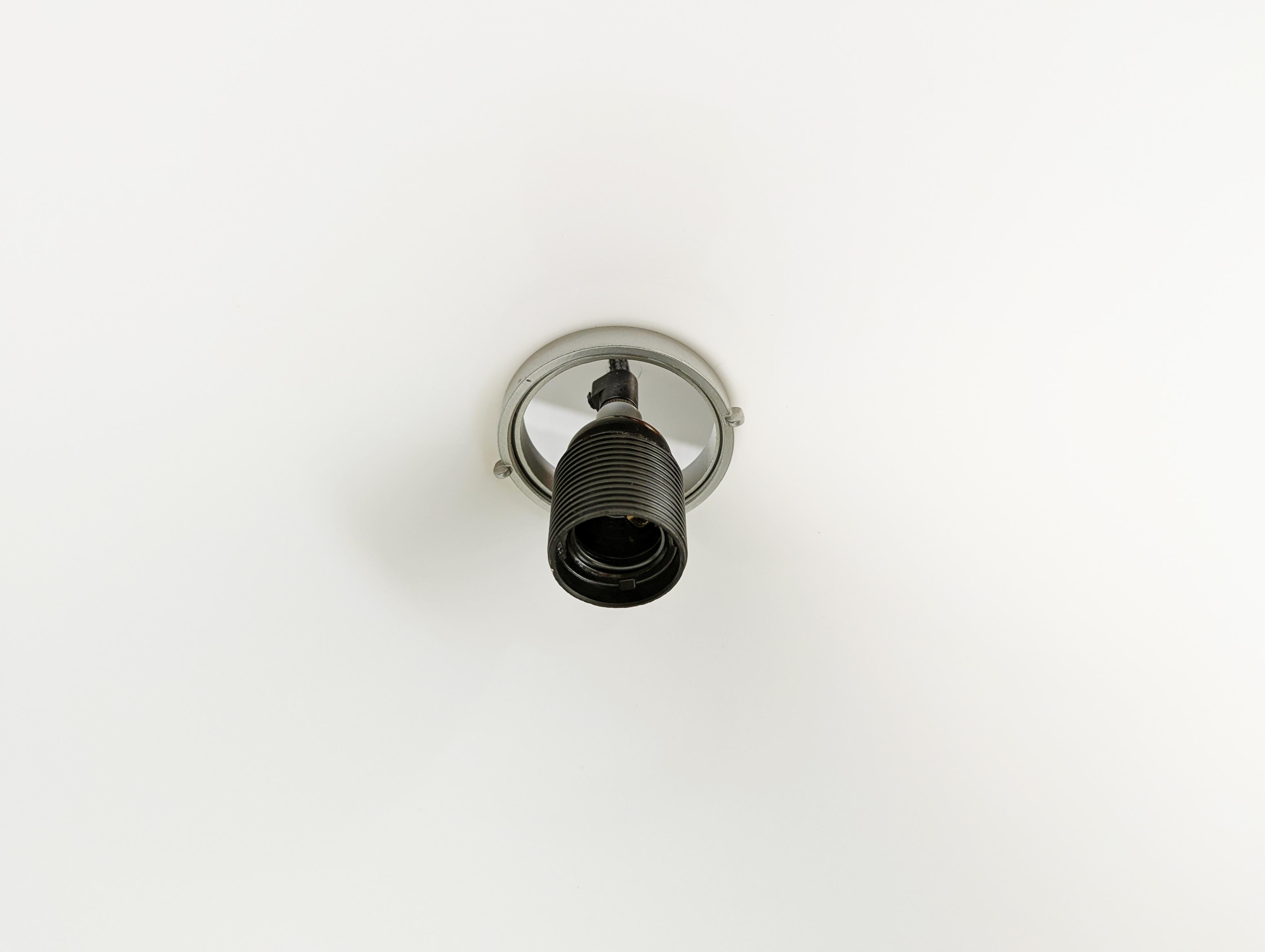 Lámpara colgante de contrapeso de plástico y metal blanco Aggregato de Mari para Artemide Italiano en venta