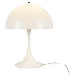 Vintage White Plastic Panthella Table Lamp by Verner Panton for Louis Poulsen Denmark
