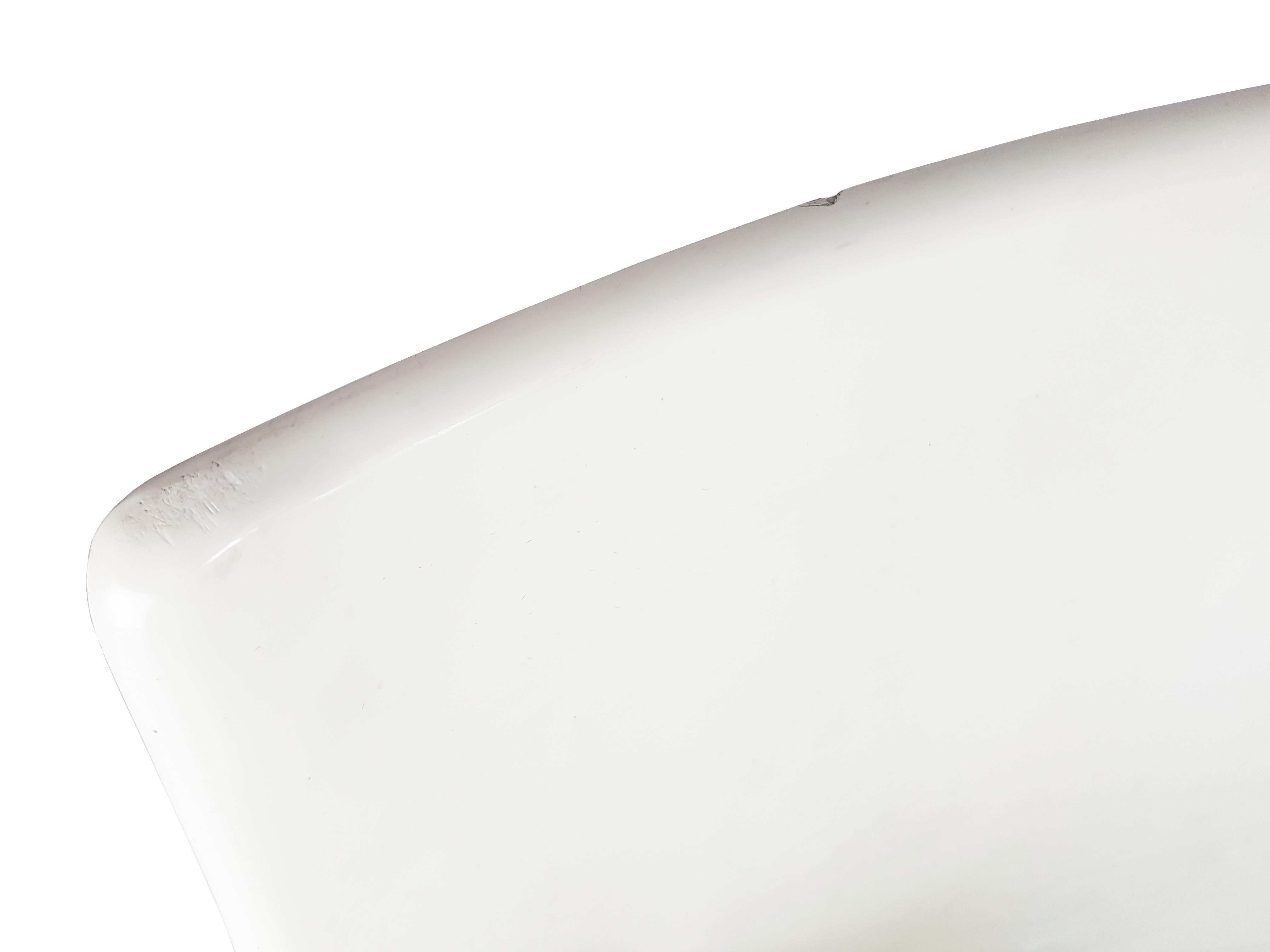 Vicario-Sessel aus weißem Kunststoff von Vico Magistretti für Artemide, 1971, 2er-Set, Set im Angebot 5