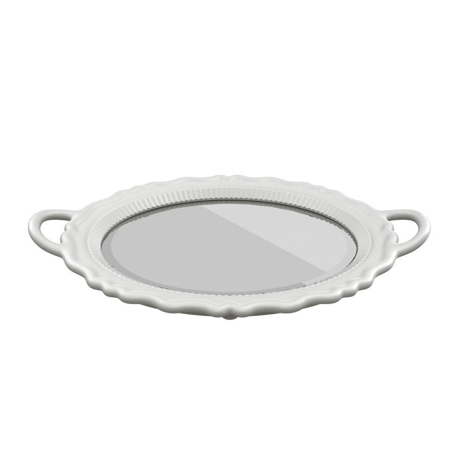 Modern In Stock in Los Angeles, White Tray by Studio Job, Made in Italy