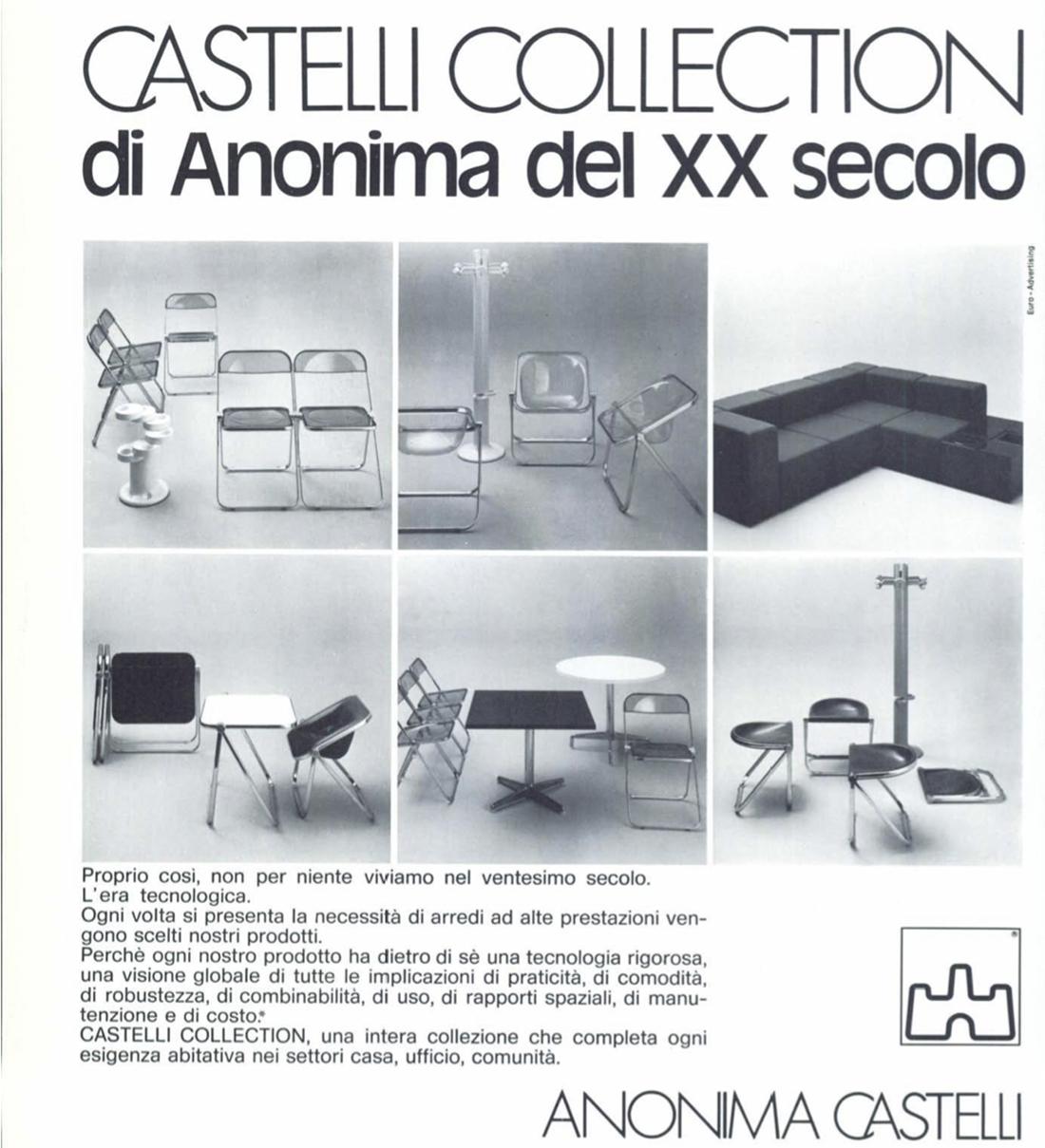 White ‘Platone’ Folding Desk by Giancarlo Piretti for Anonima Castelli, 1960s 6