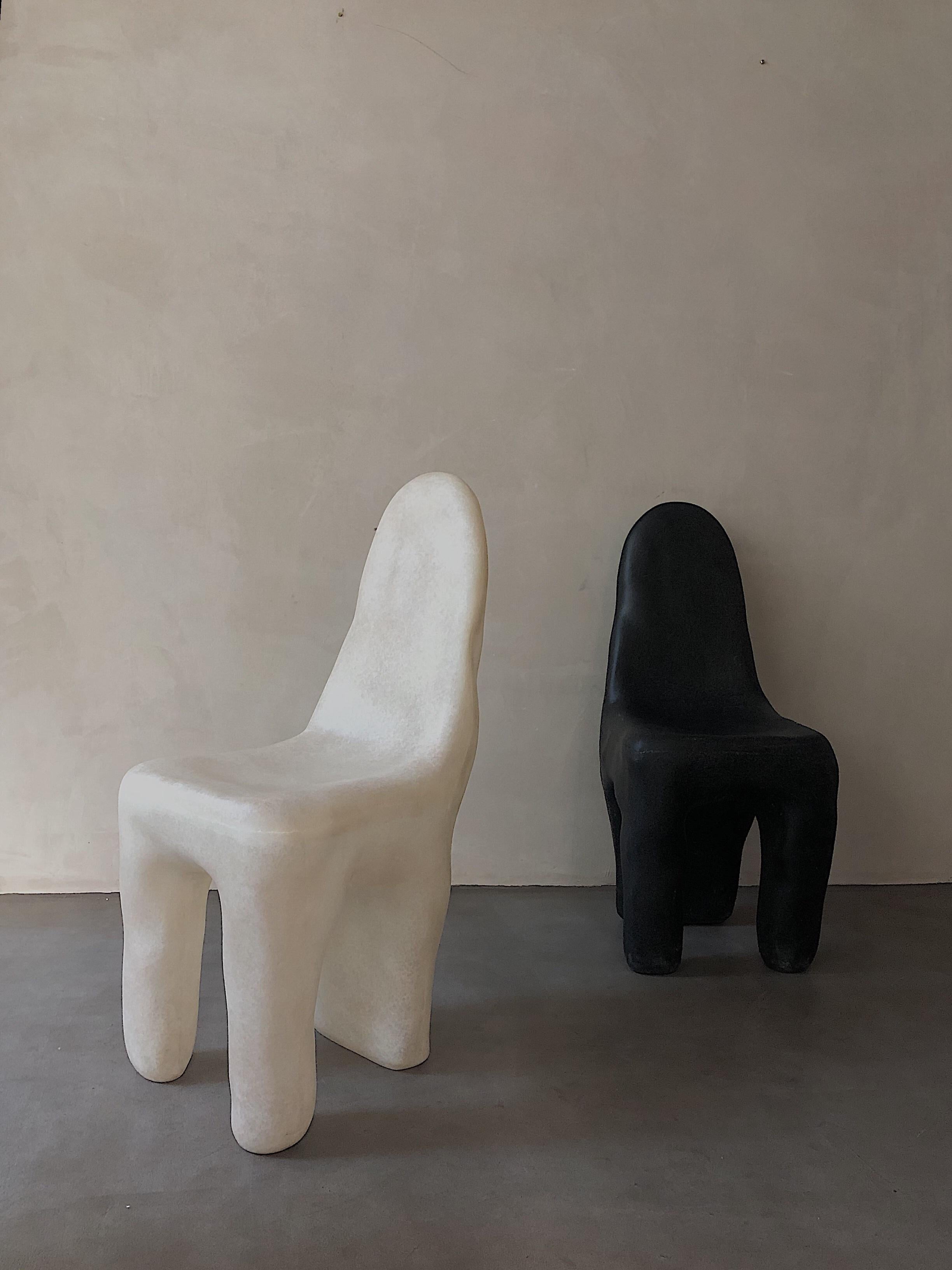 White Playdough Chair by Karstudio 4