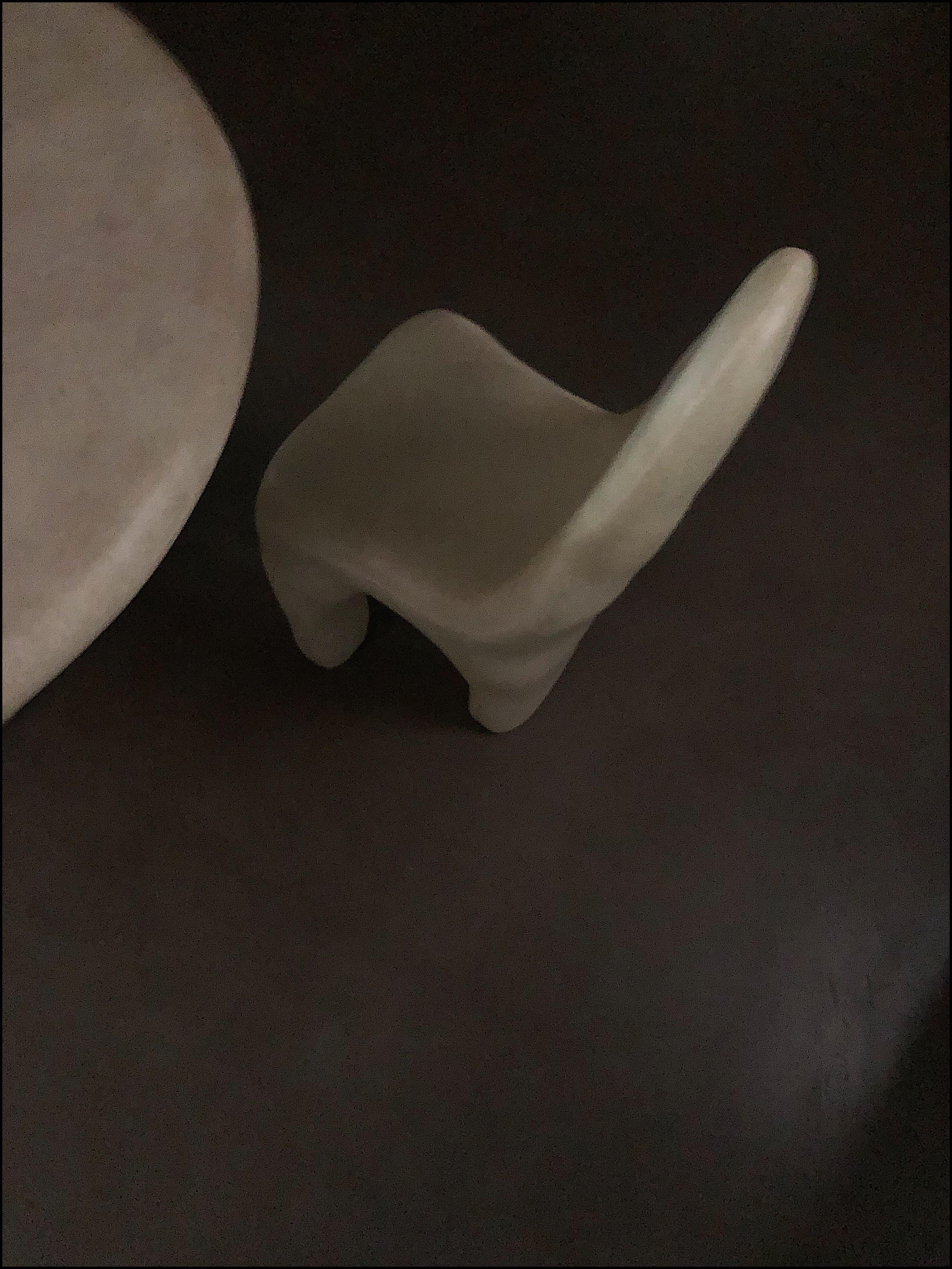 White Playdough Chair by Karstudio 5