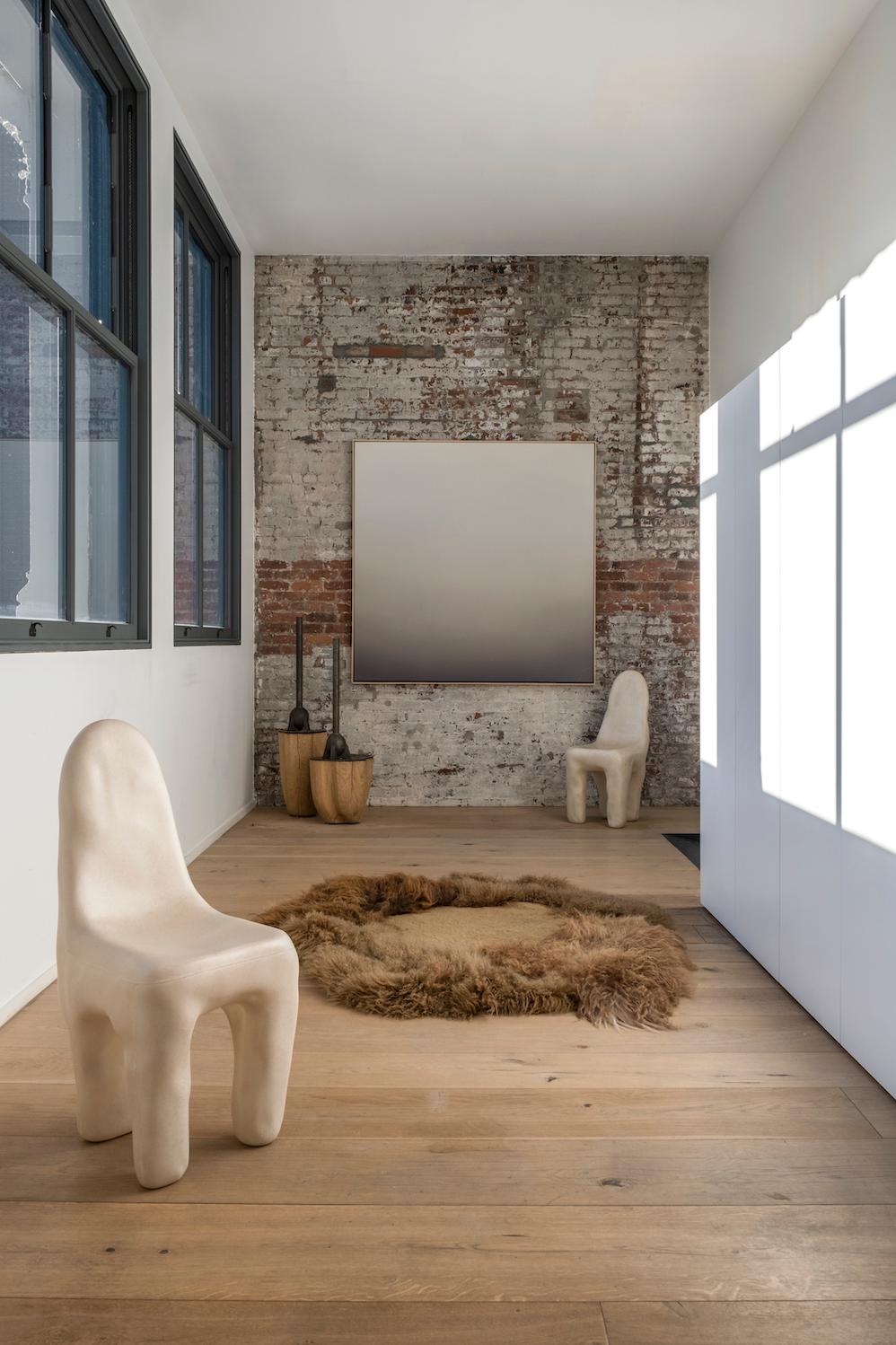 White Playdough Chair by Karstudio 11