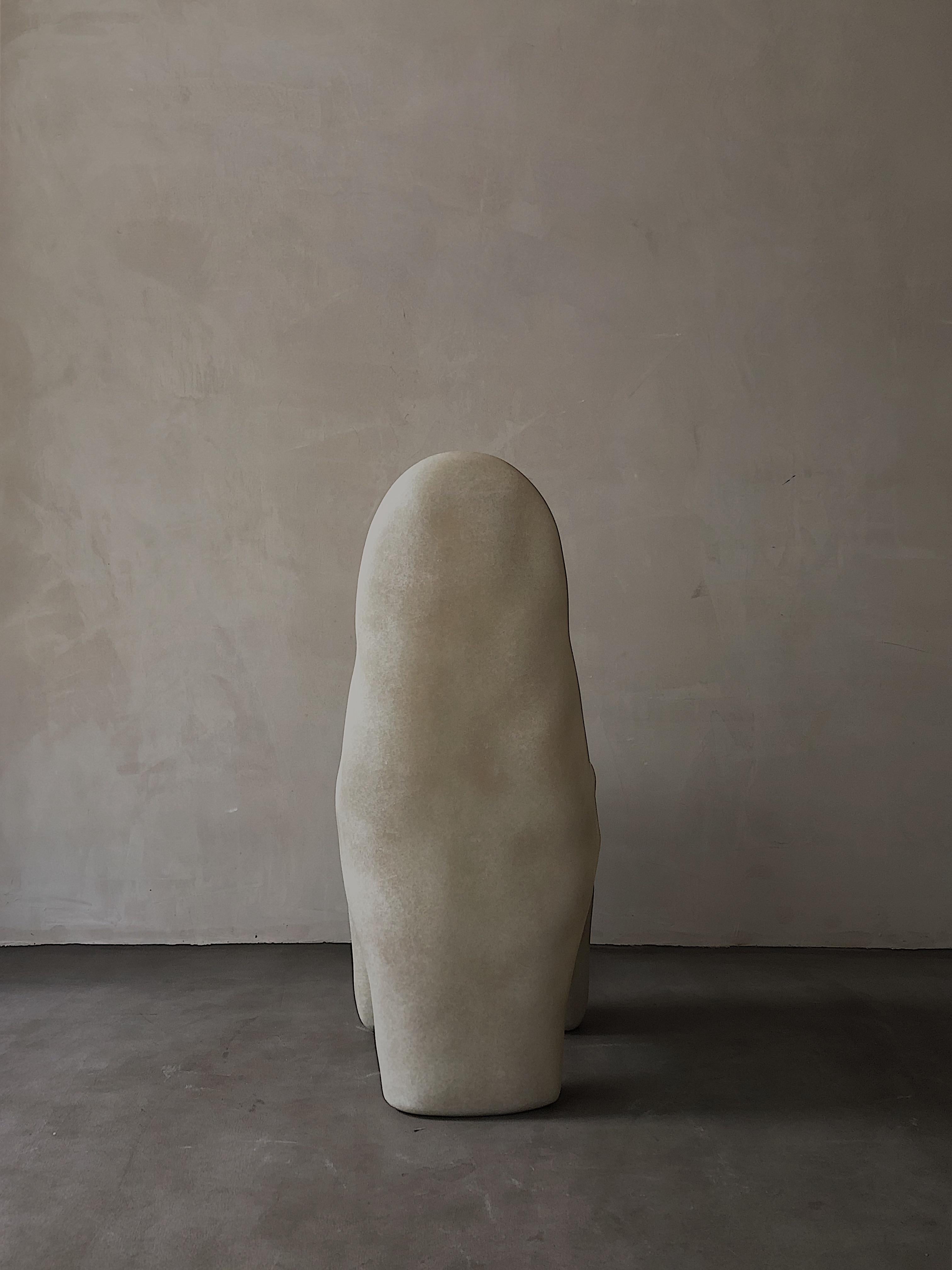 Chinese White Playdough Chair by Karstudio