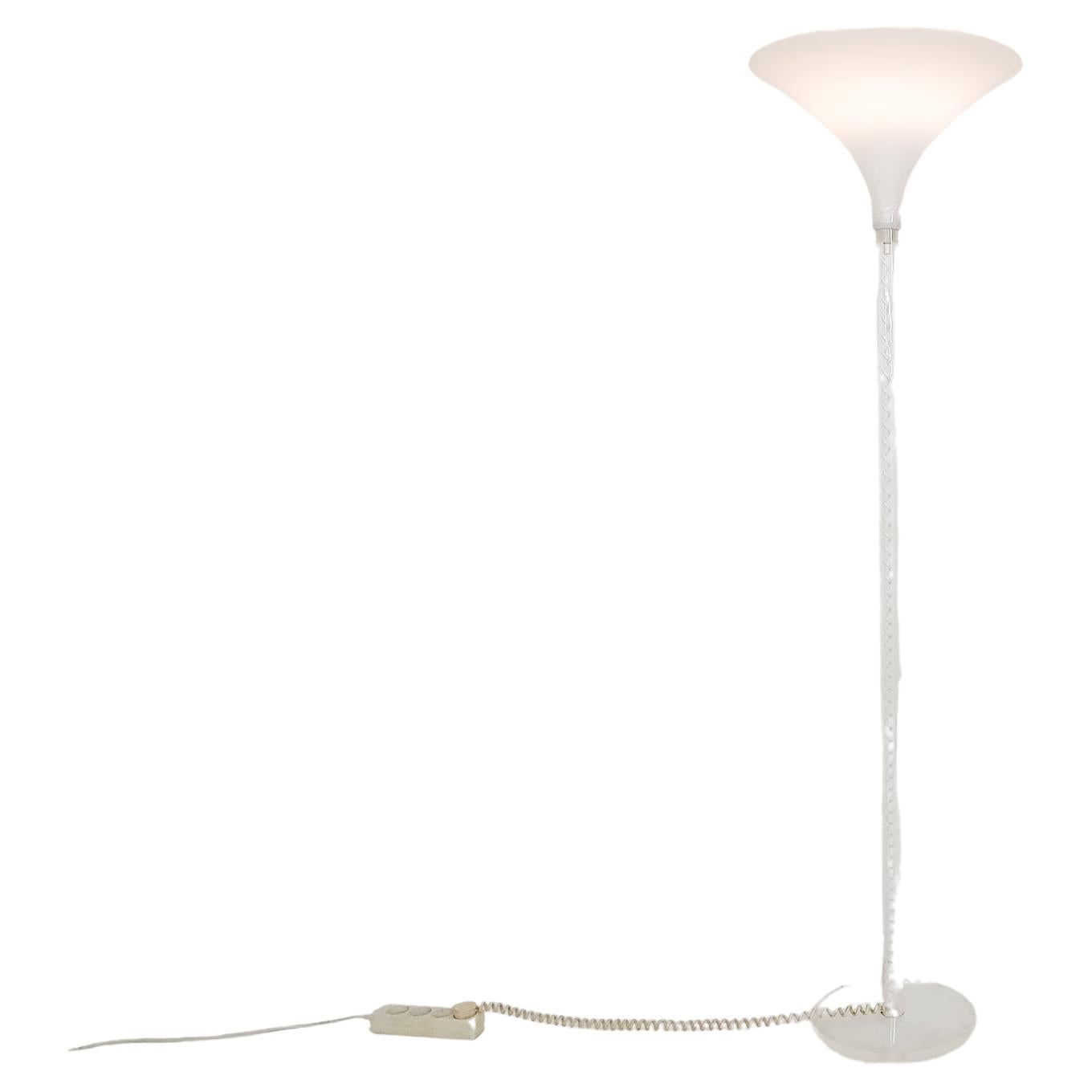 White Plexi Floor Light by Harco Loor, the Netherlands For Sale