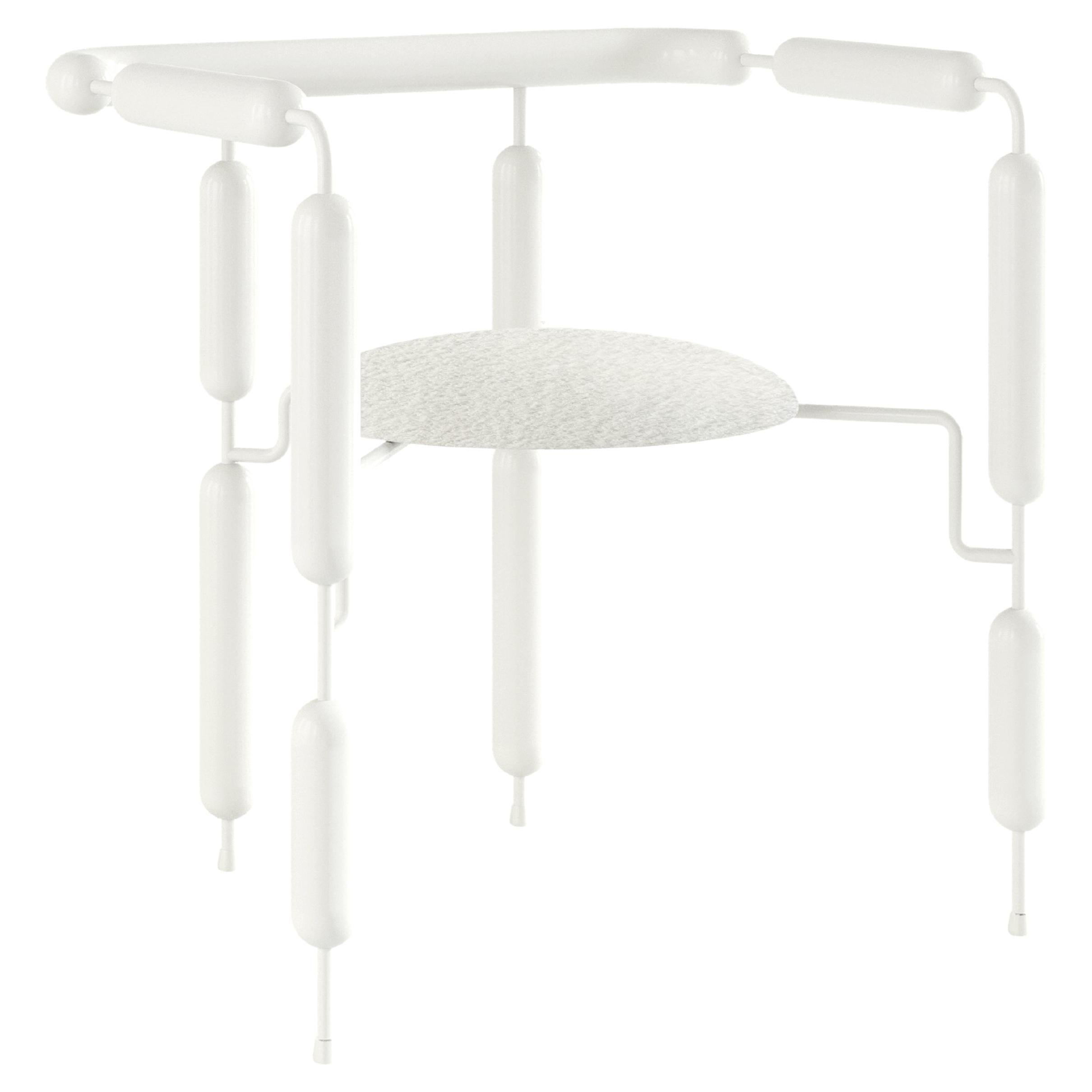 Sillón Caniche Blanco by  Mati Sipiora