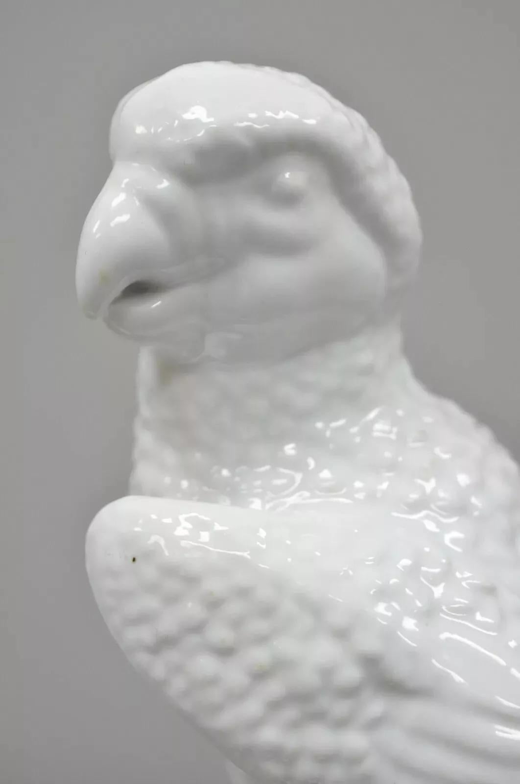 Hollywood Regency White Porcelain 11