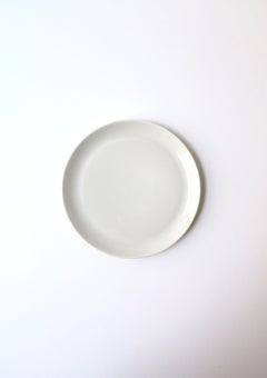 White Porcelain Catchall Dish, German Modernism, Circa 1960s