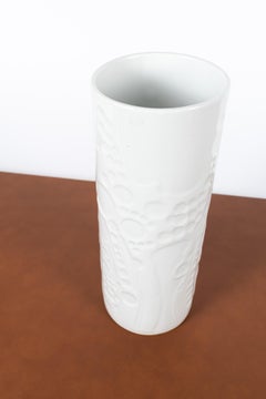 White porcelain German Bavaria vase, marked 'Geroldporzellan'
