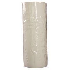 Deutsche Vase aus weißem Porzellan aus Bayern, gekennzeichnet „Geroldporzellan“