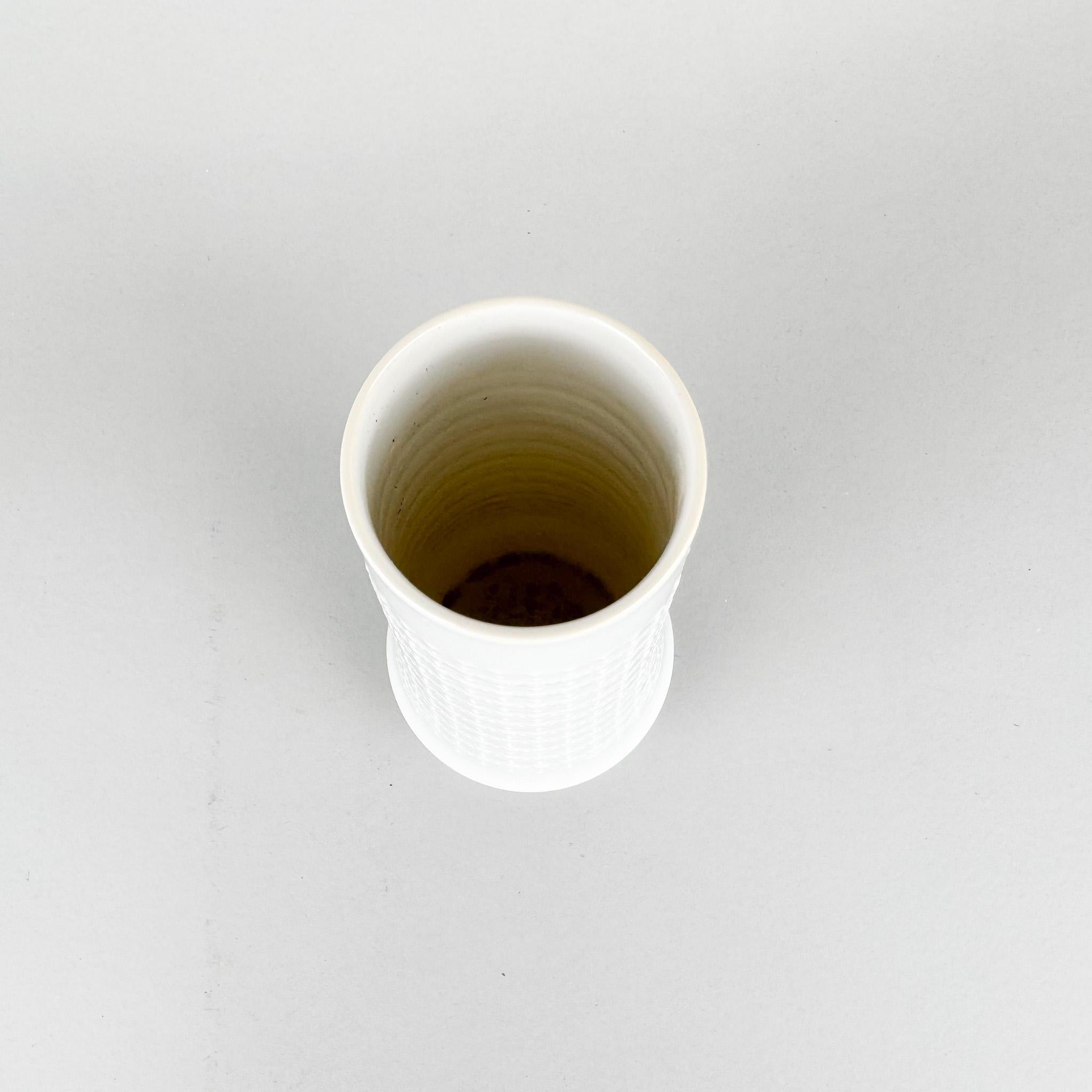 XX secolo Vaso in porcellana bianca di Lorenz Hutschenreuther, Germania in vendita