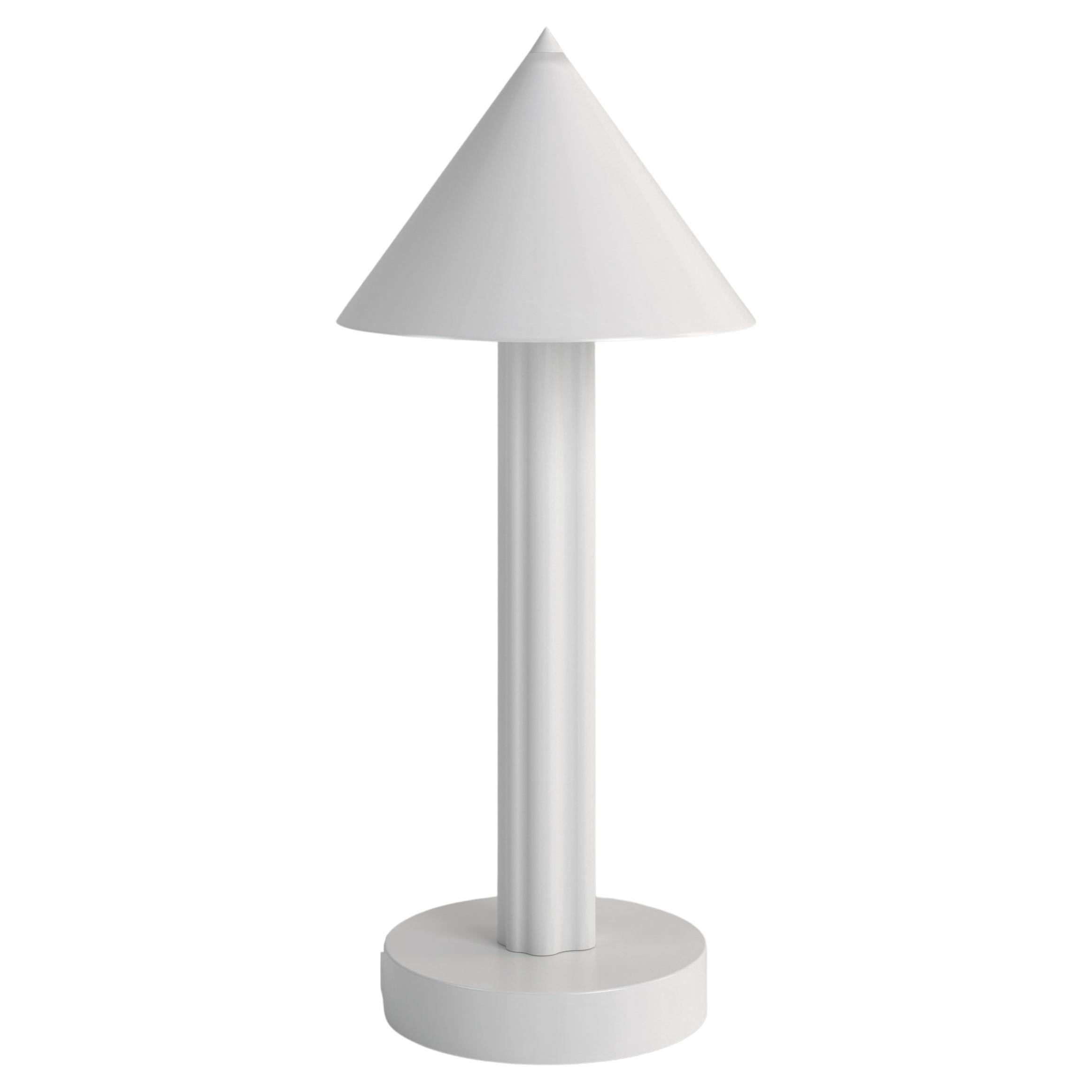White Profiles Desk Light by Atelier Areti