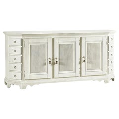 White Provincial Buffet Sideboard