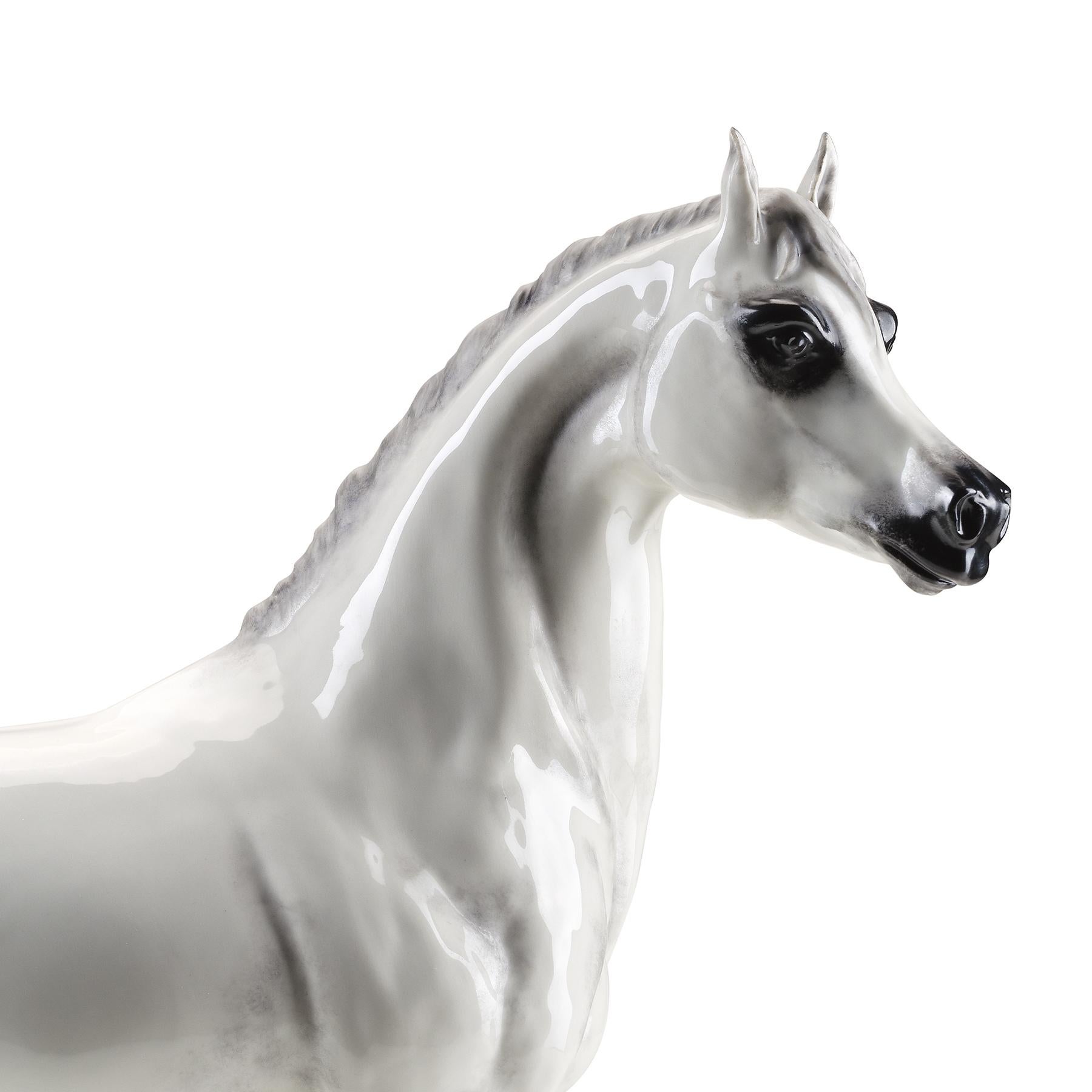italien Sculpture de cheval de pure race Whiting en vente