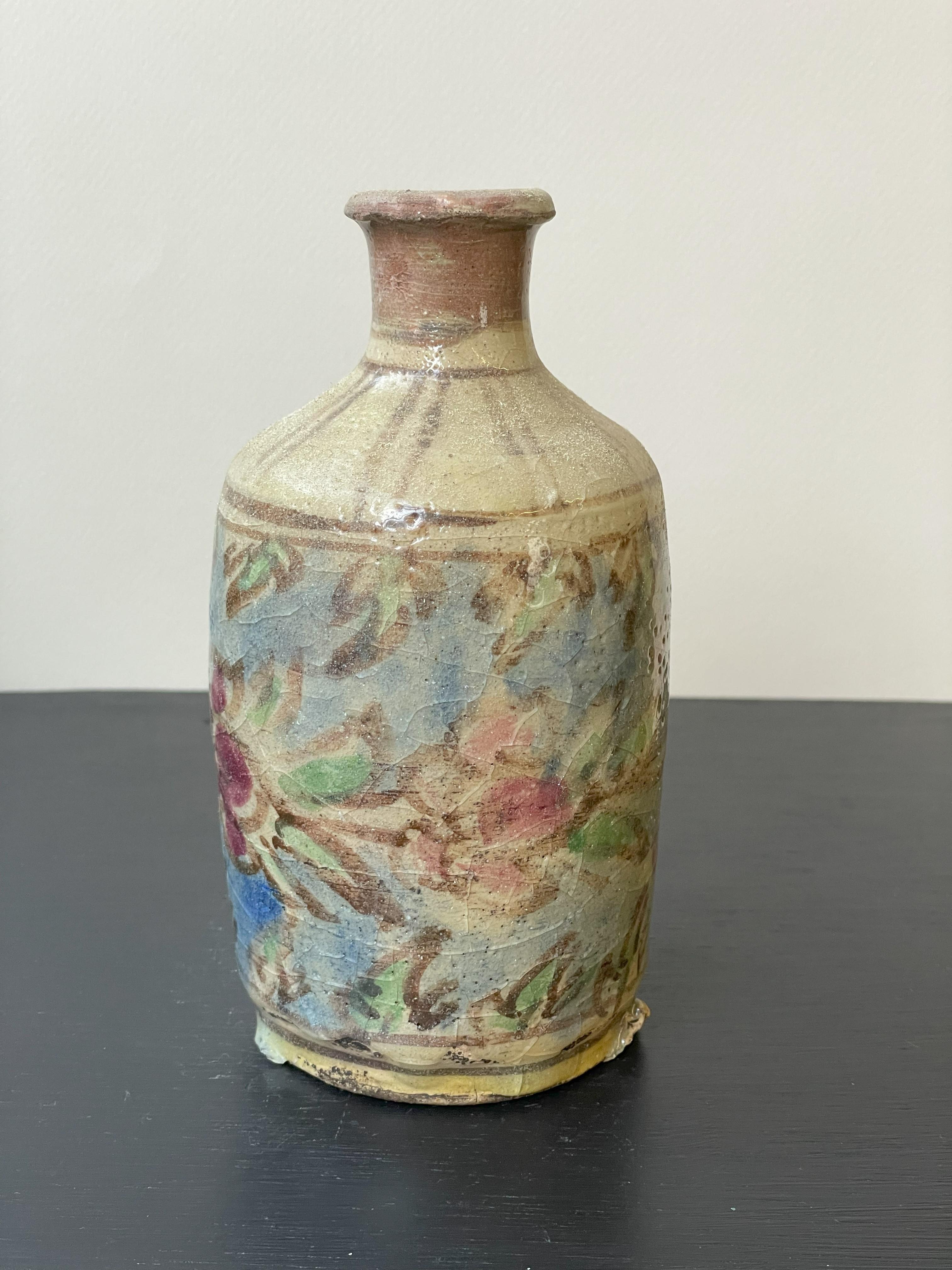 XX secolo Vaso Qajar bianco in vendita