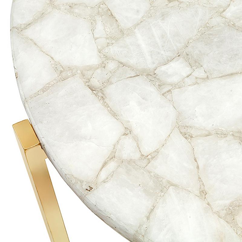 White Quartz Coffee Table at 1stDibs quartz top coffee table, quartz