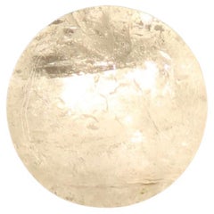 Lampada da parete piccola in quarzo bianco IV di Aver