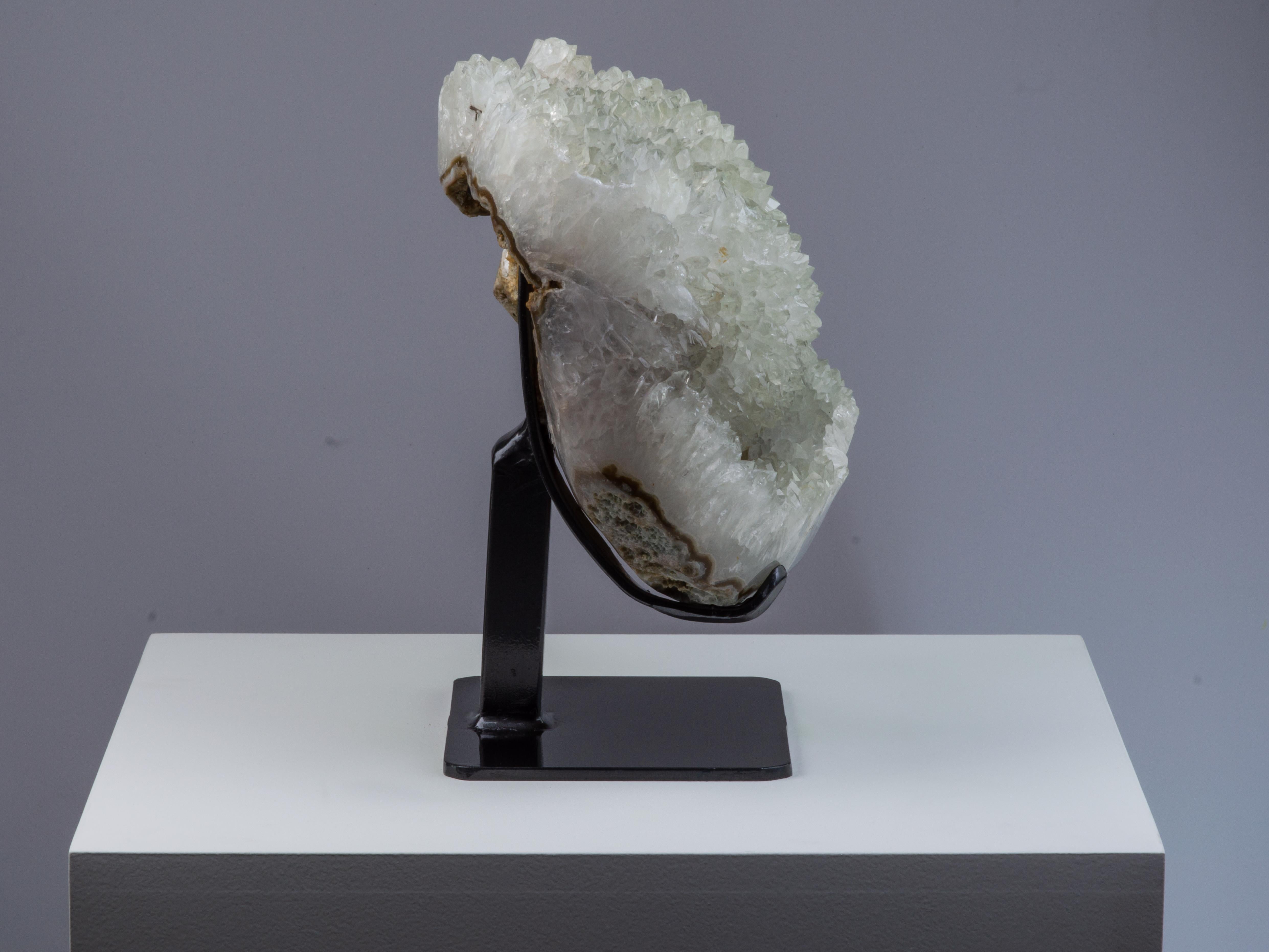 White Quartz Stalactite Formation In Excellent Condition For Sale In London, GB