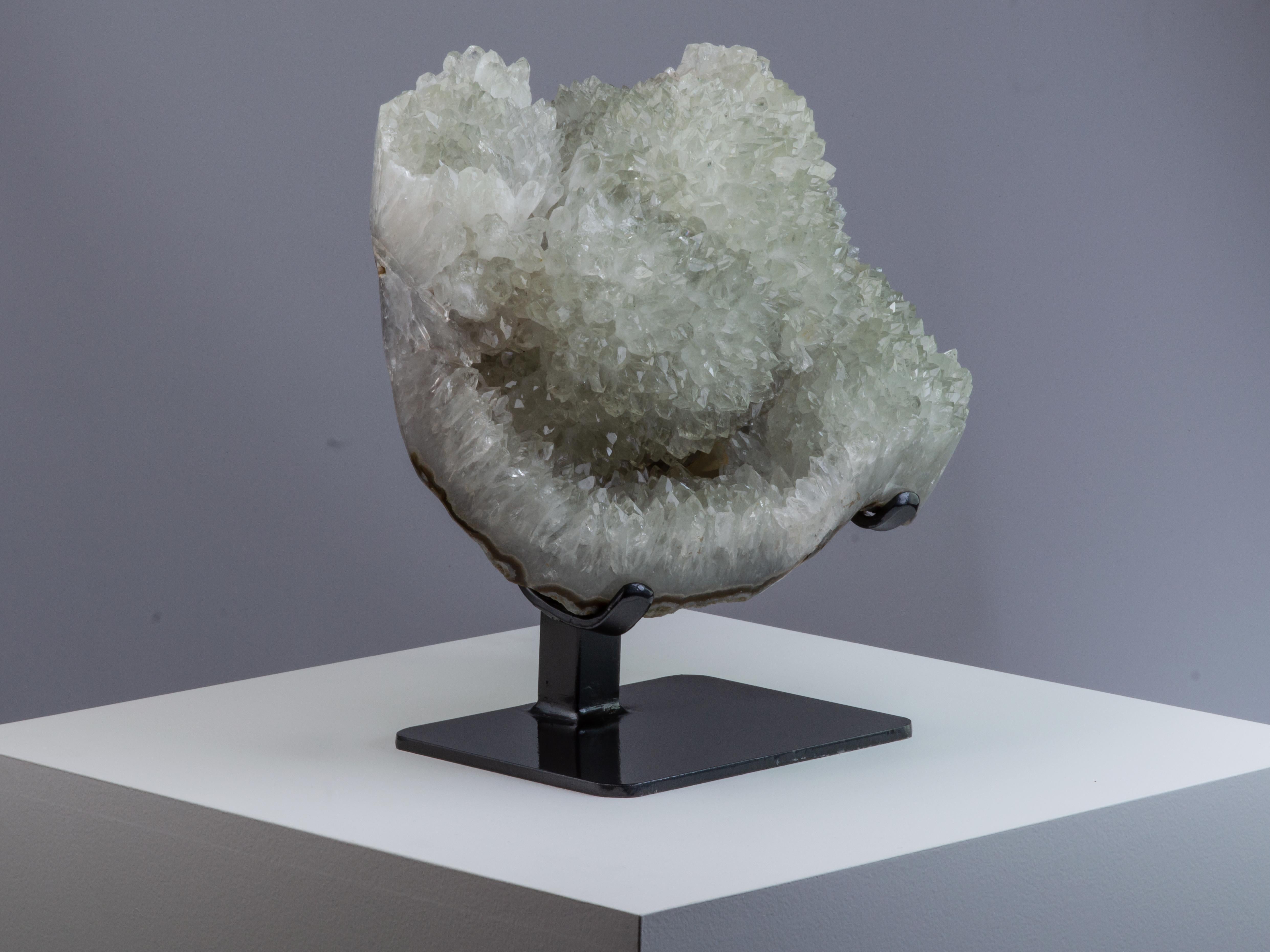 18th Century and Earlier White Quartz Stalactite Formation For Sale