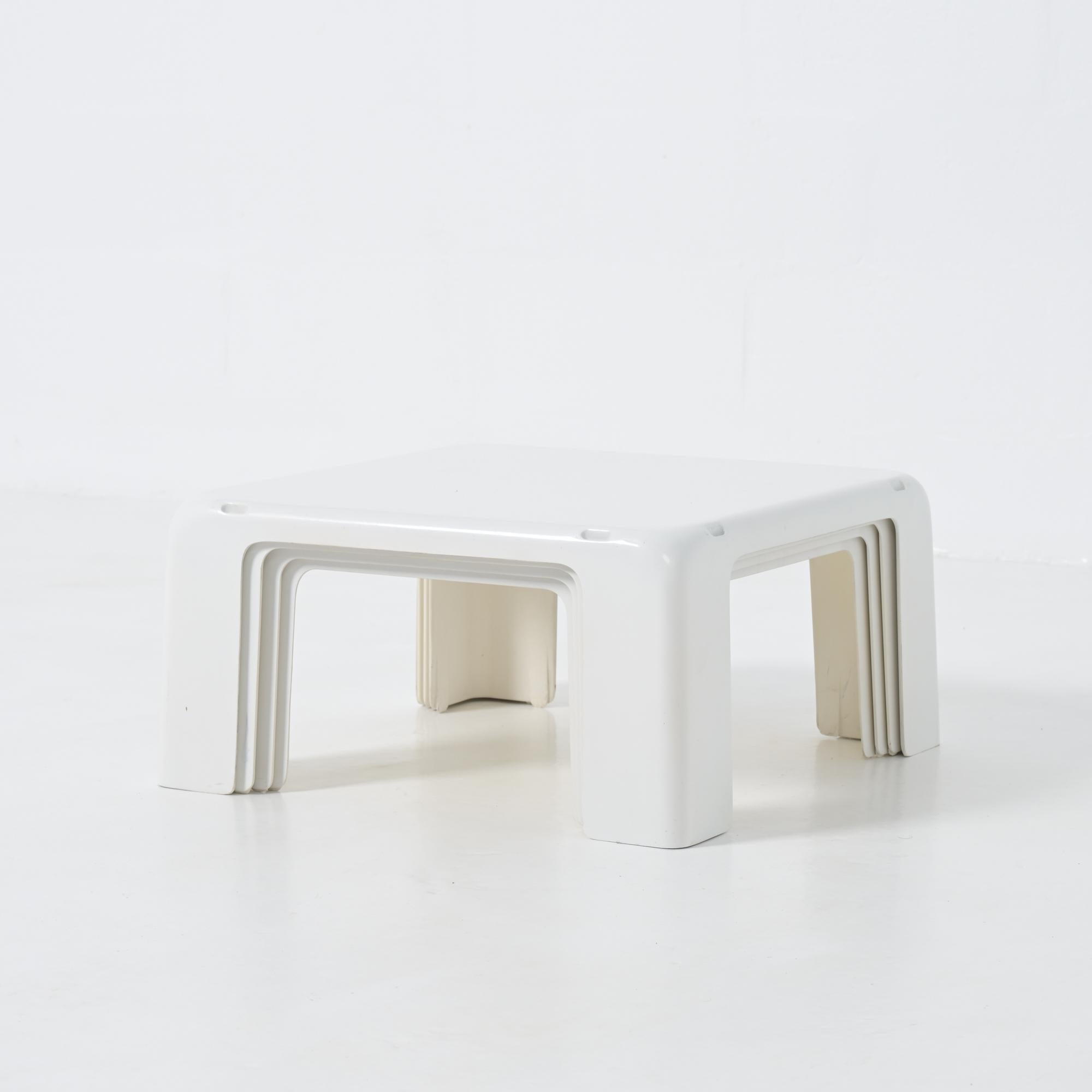 White Quattro Gatti by Mario Bellini for B&B Italia For Sale 11