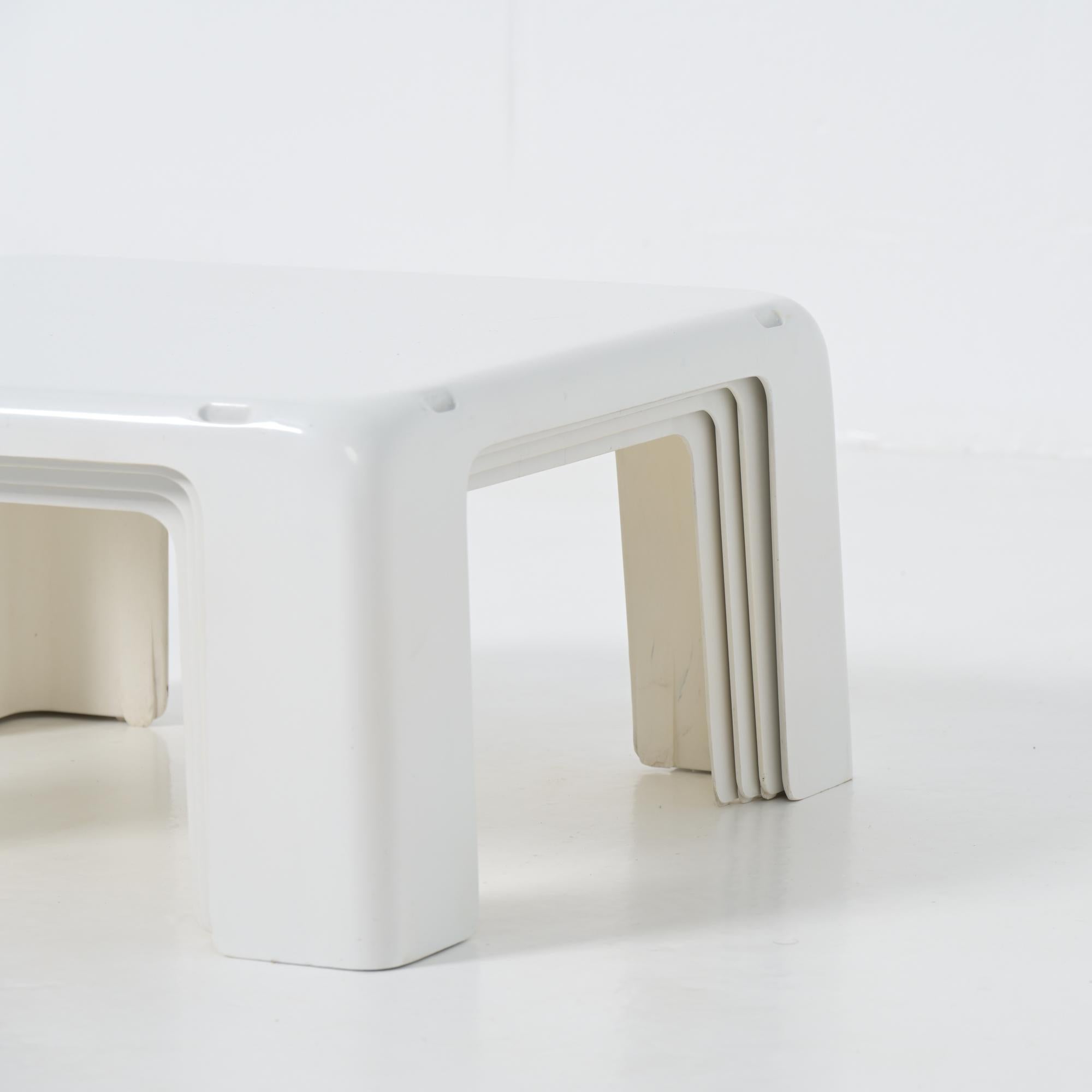 White Quattro Gatti by Mario Bellini for B&B Italia For Sale 12