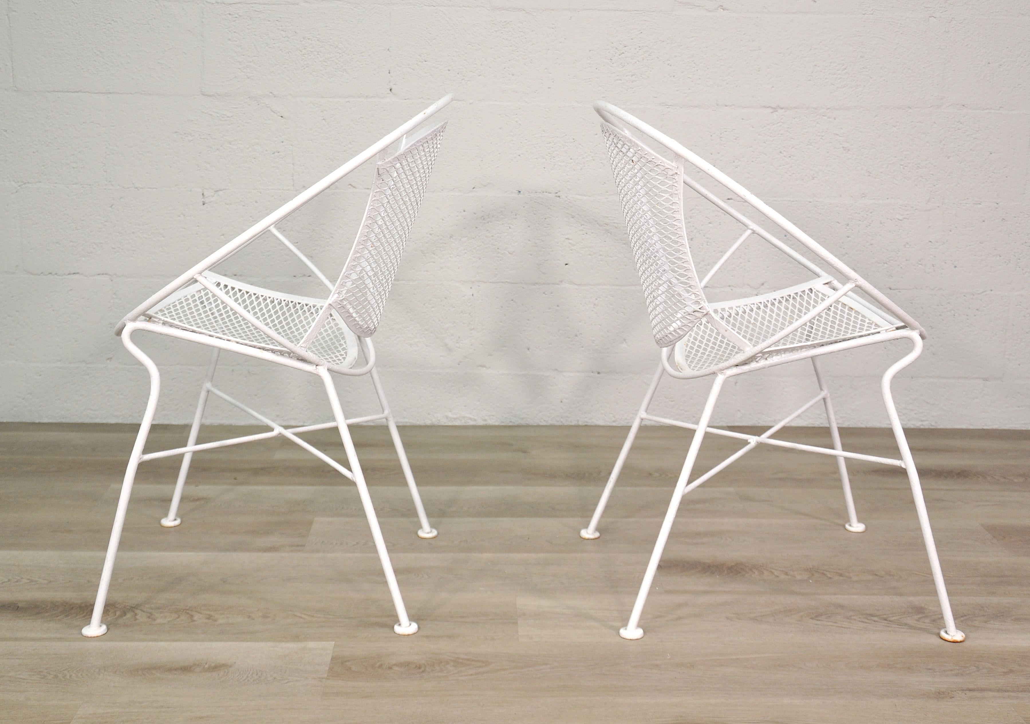 White Radar Chairs by Maurizio Tempestini for Salterini, 1950s 2