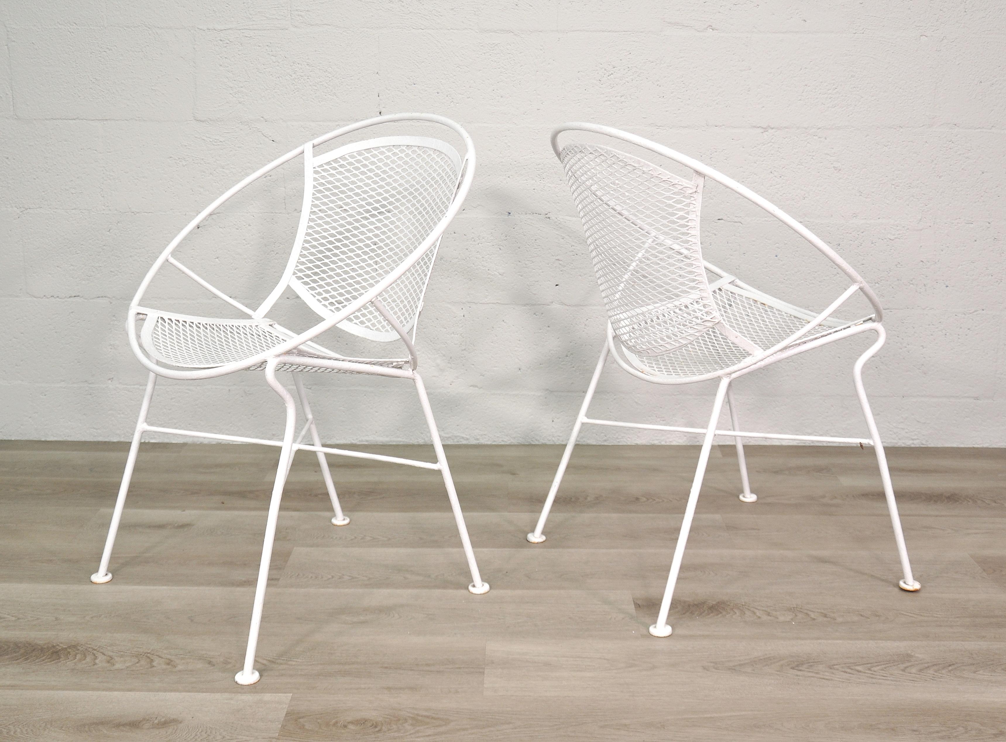White Radar Chairs by Maurizio Tempestini for Salterini, 1950s 1