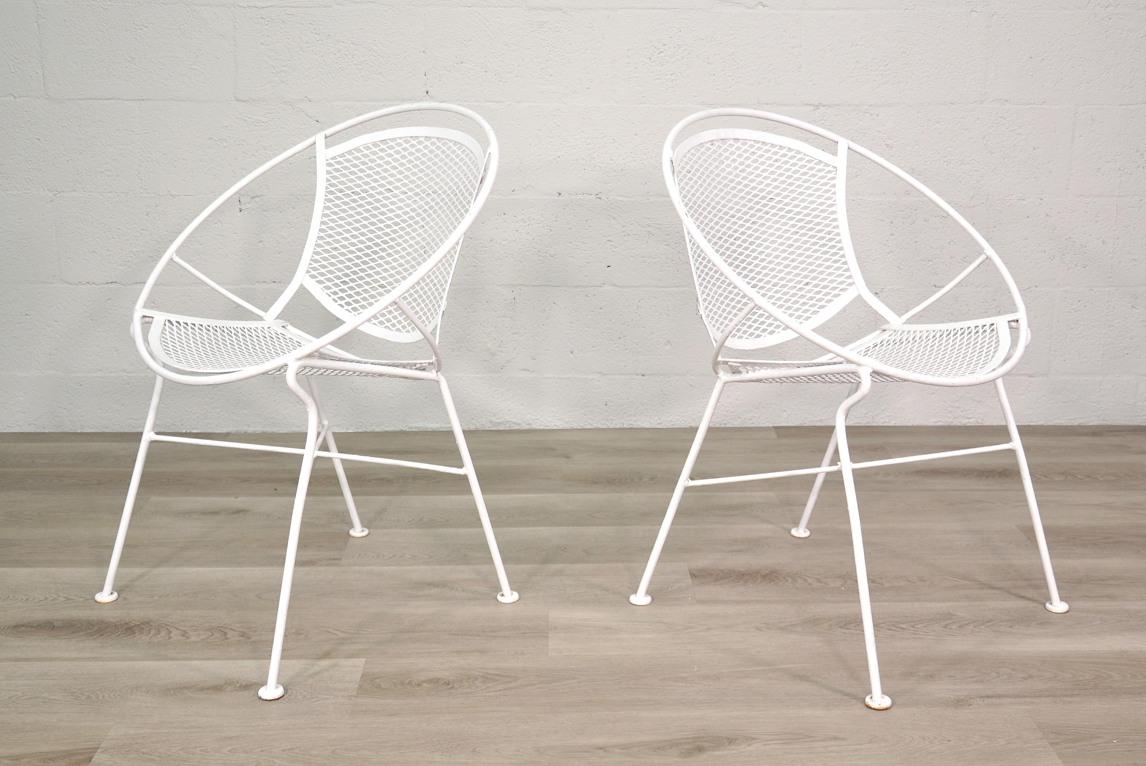 White Radar Chairs by Maurizio Tempestini for Salterini, 1950s 3