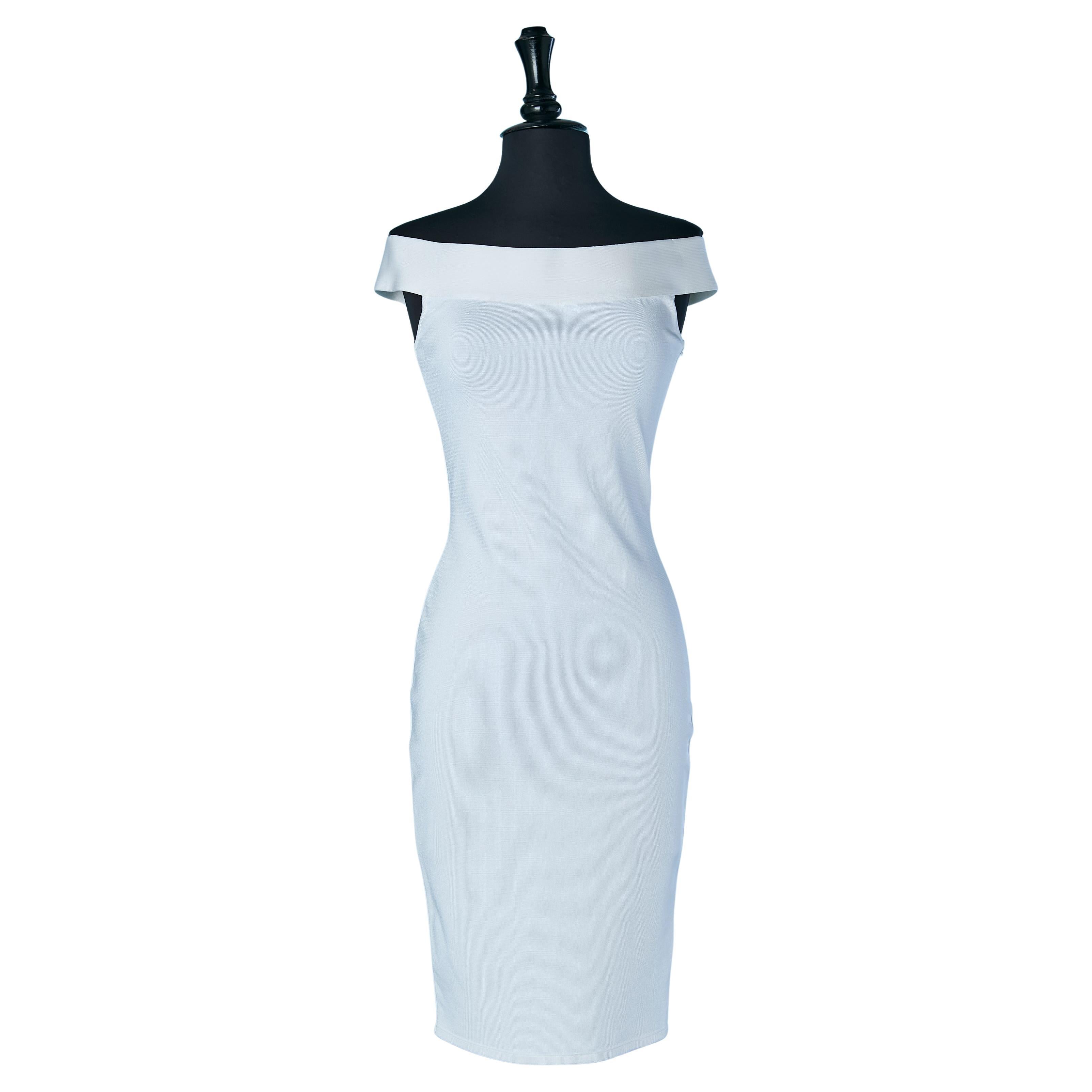 White rayon jersey dress ALEXANDRE VAUTHIER