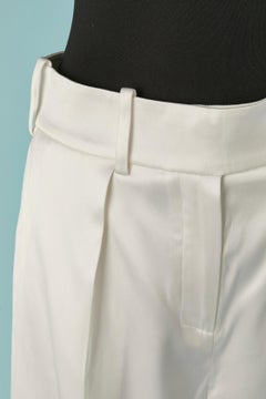 Weiße Viskose-Hose ALEXANDRE VAUTHIER