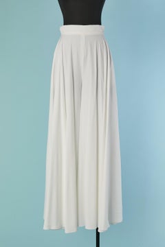 White rayon trouser-skirt ALEXANDRE VAUTHIER