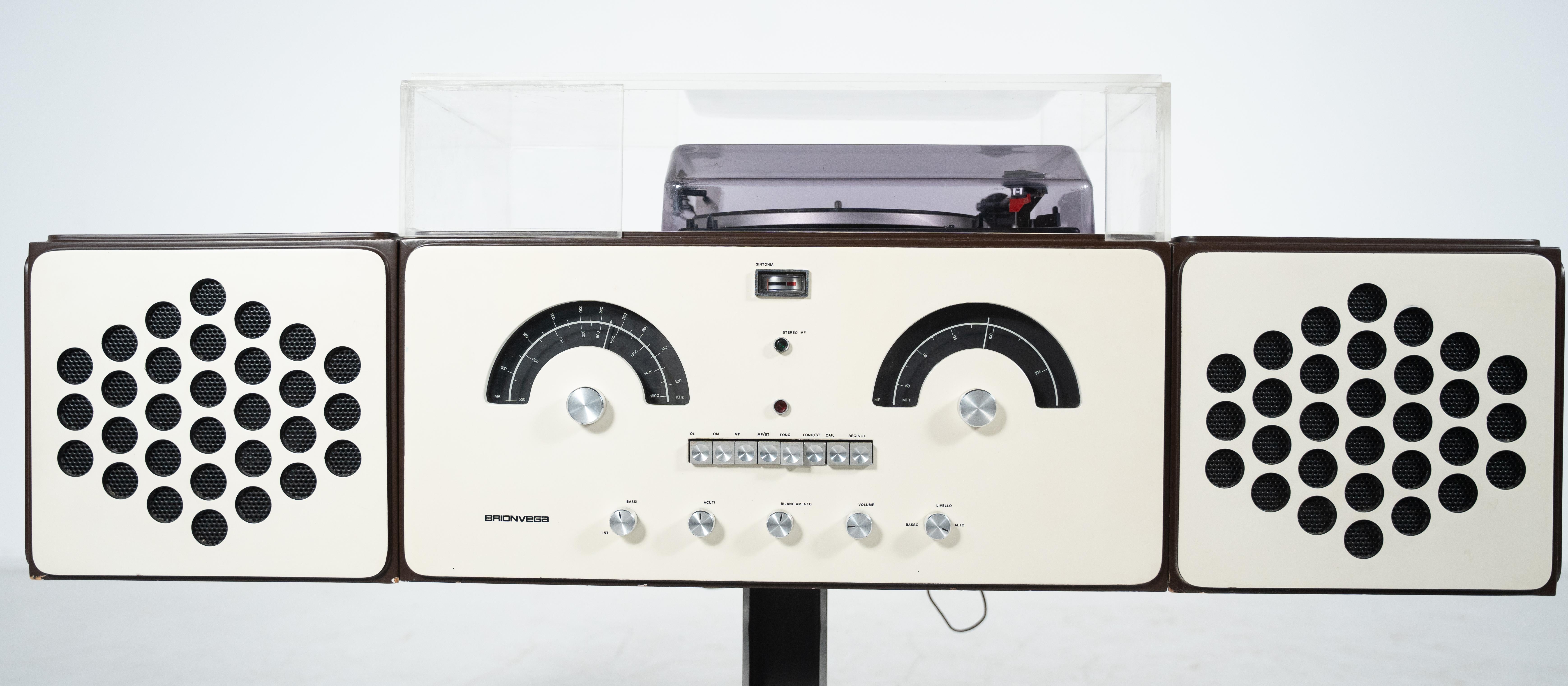 Lettore di dischi Whiting Brionvega di Achille and Pier Giacomo Castiglioni, anni '60 5