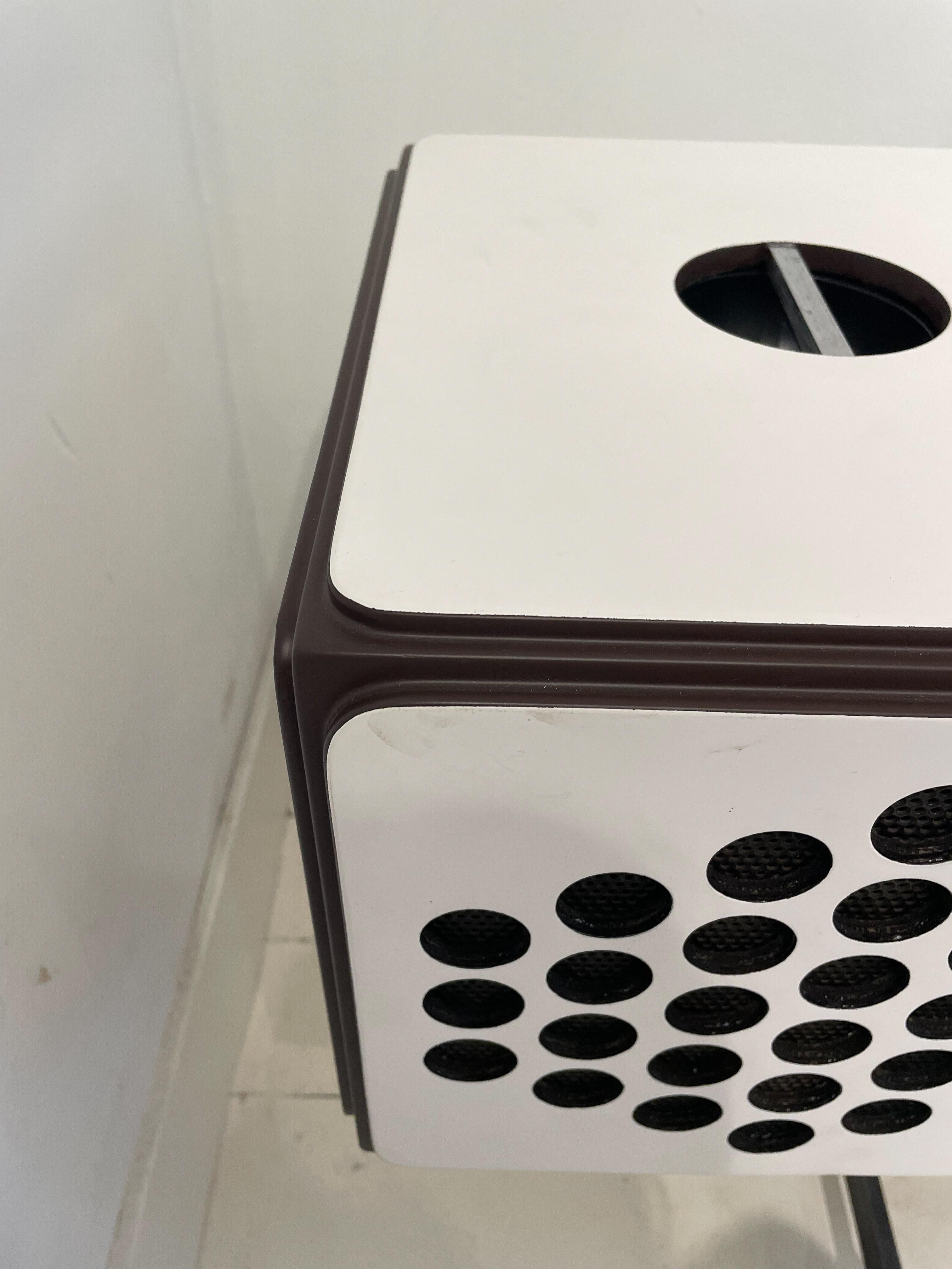 Mid-Century Modern White Record Player Brionvega by Achille & Pier Giacomo Castiglioni, 1960s