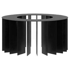 White Reel Center Table - L