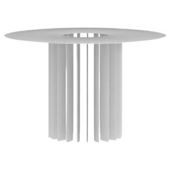 White Reel Dining Table