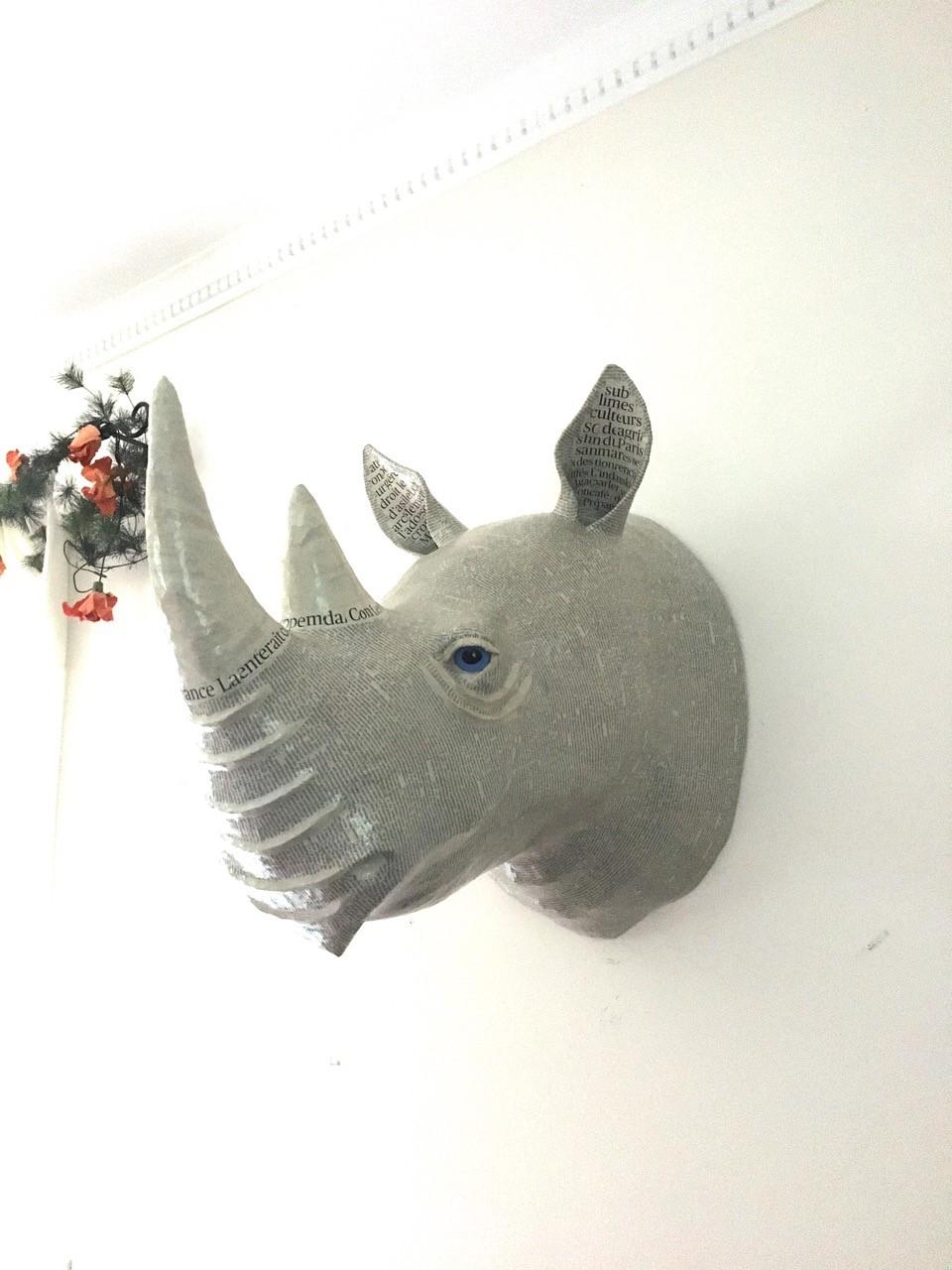 French White Rhinoceros Trophy For Sale