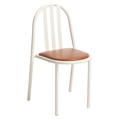 White Robert Mallet-Stevens Model No.222 Chair Bauhaus French Stacking