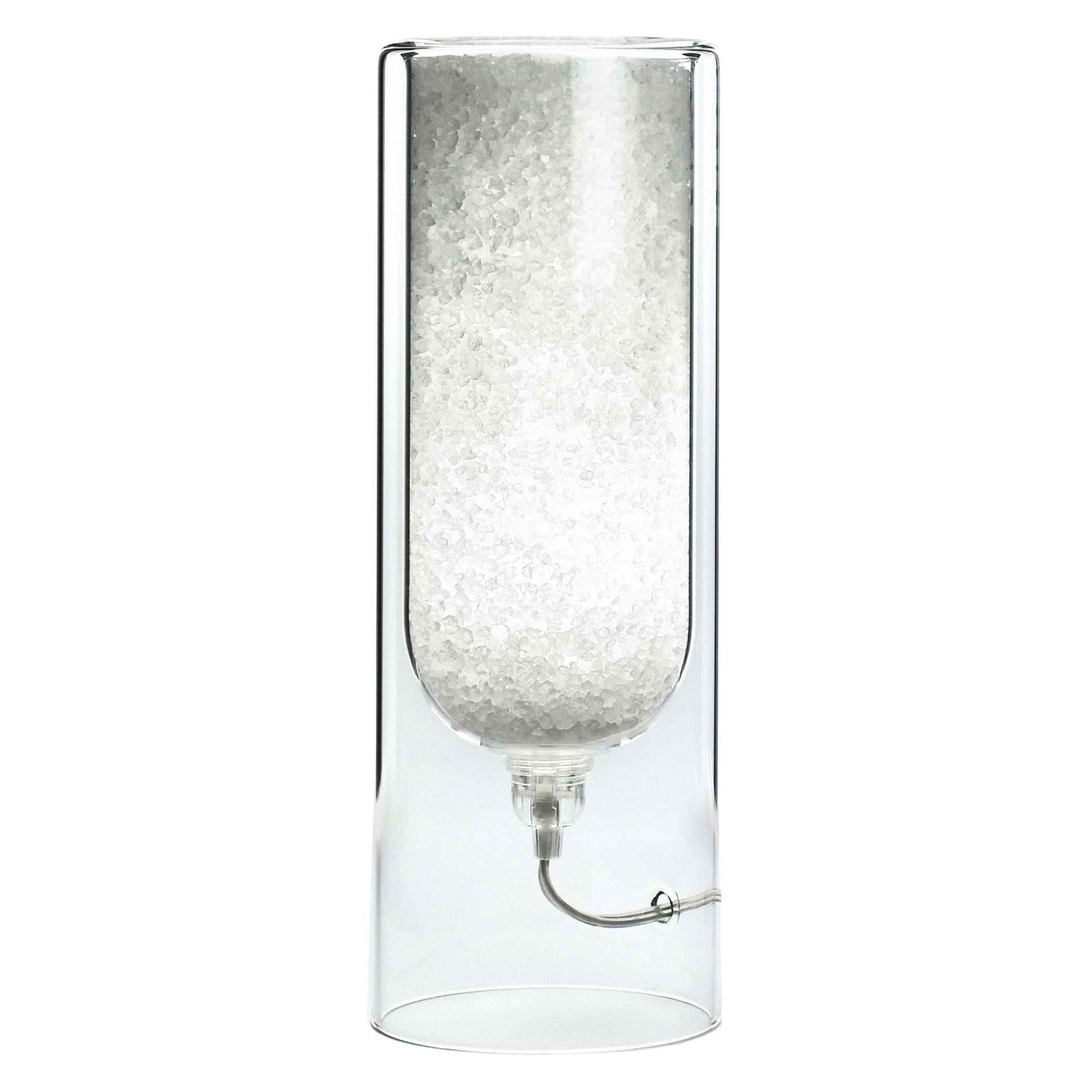 Weiße Rocklumìna XXS tischlampe von Coki Barbieri im Angebot
