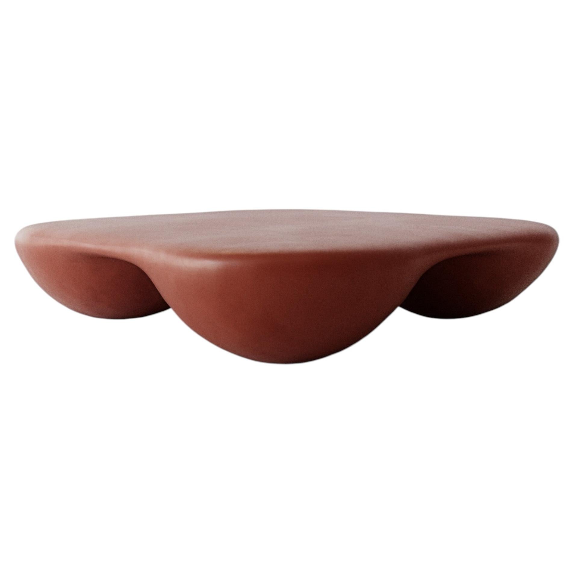 Modern Fiberglass Coffee Table by Mike Ruiz-Serra, Customizable in Any RAL Color For Sale