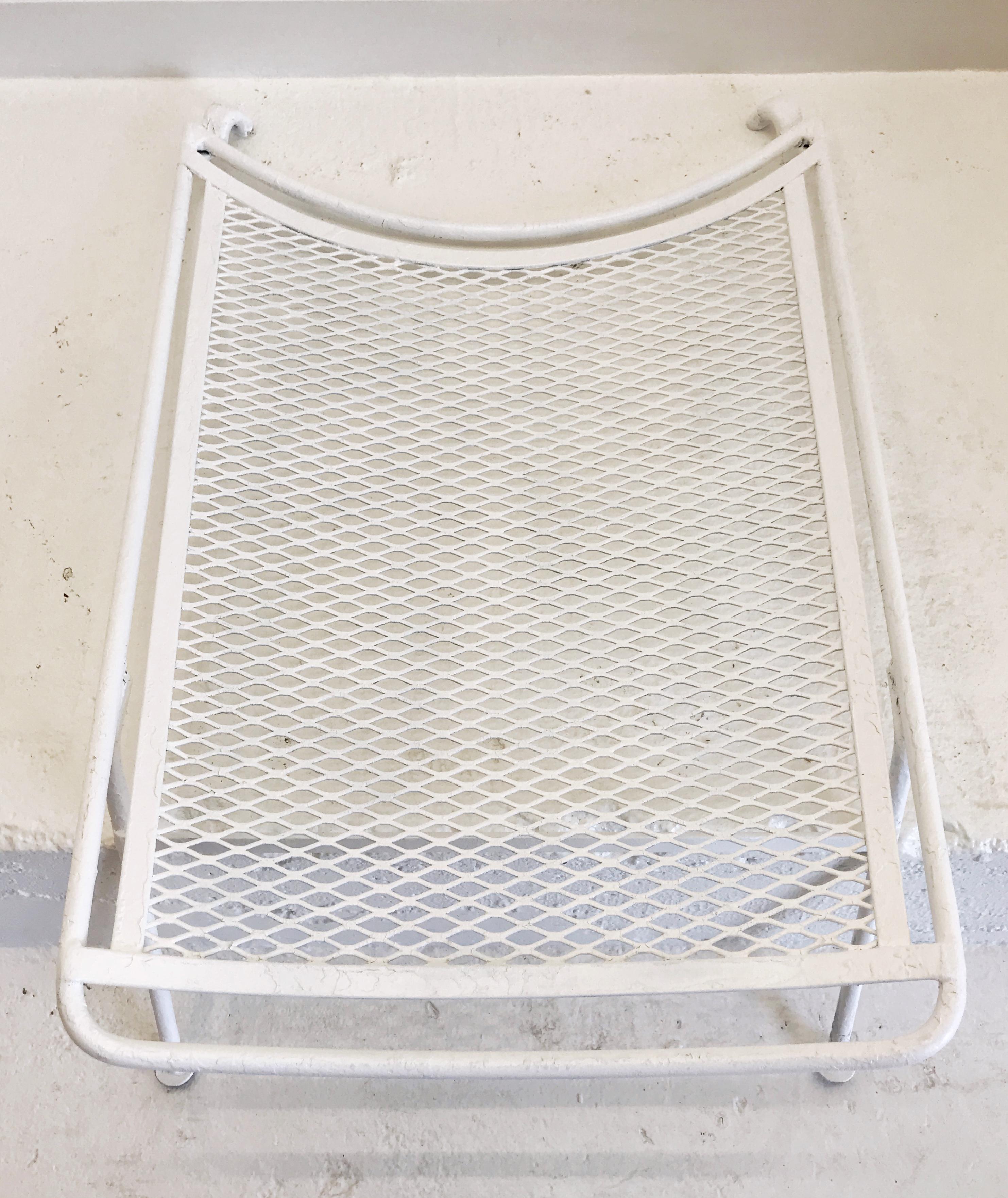 American White Salterini Radar/ Hoop Chair Leg Rest by Maurizio Tempestini