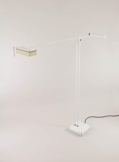 White Samurai Floor Lamp by Shigeaki Asahara for Stilnovo, 1970s