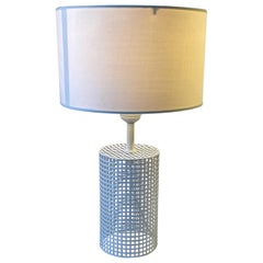 White Scandinavian Modern Table Lamp by Laoni Belysning, 1970s