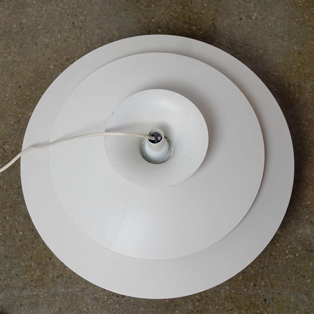 Lacquered White Scandinavian Pendant Lamp by Form Light, Denmark