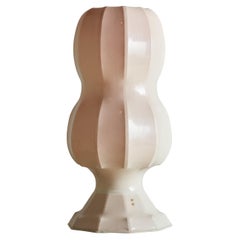 White Sculptural Floor Lamp, Germany 1970s