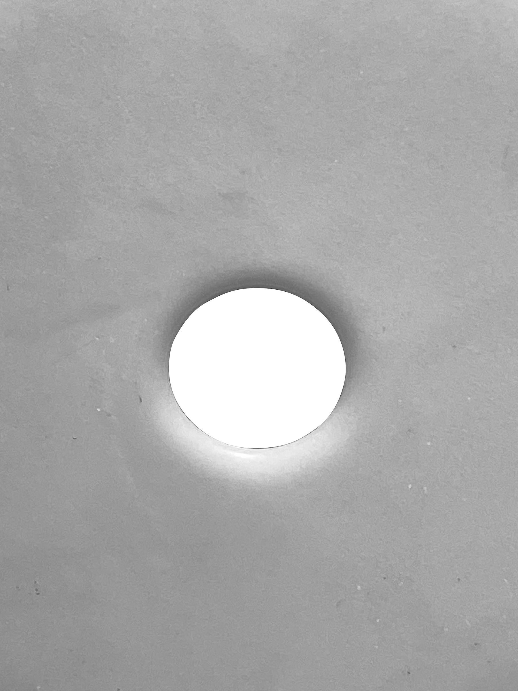 White Set Of Three Smooth Jade Discs On Stands, China, Contemporary For Sale 1
