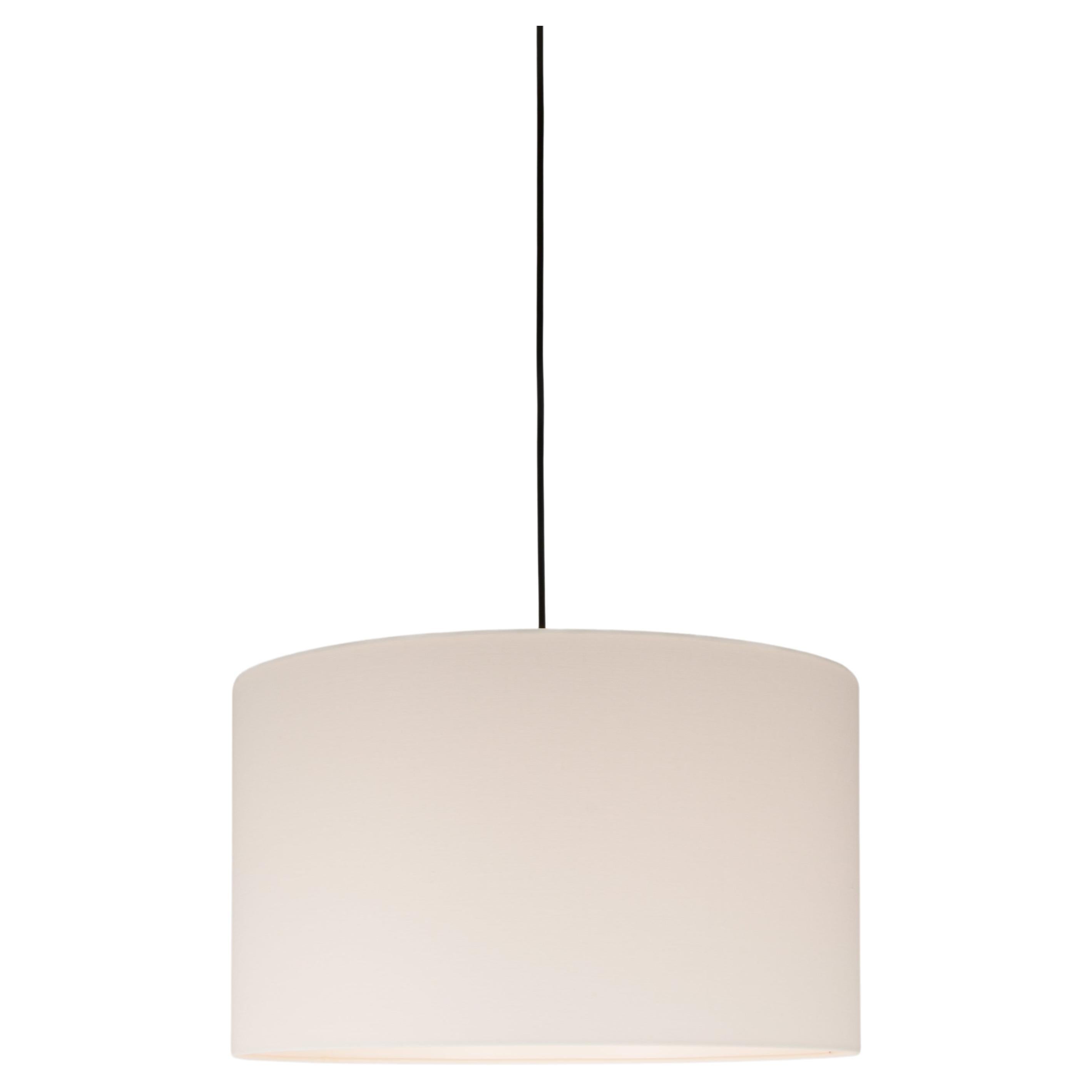 White Sísísí Cilíndricas GT2 Pendant Lamp by Santa & Cole