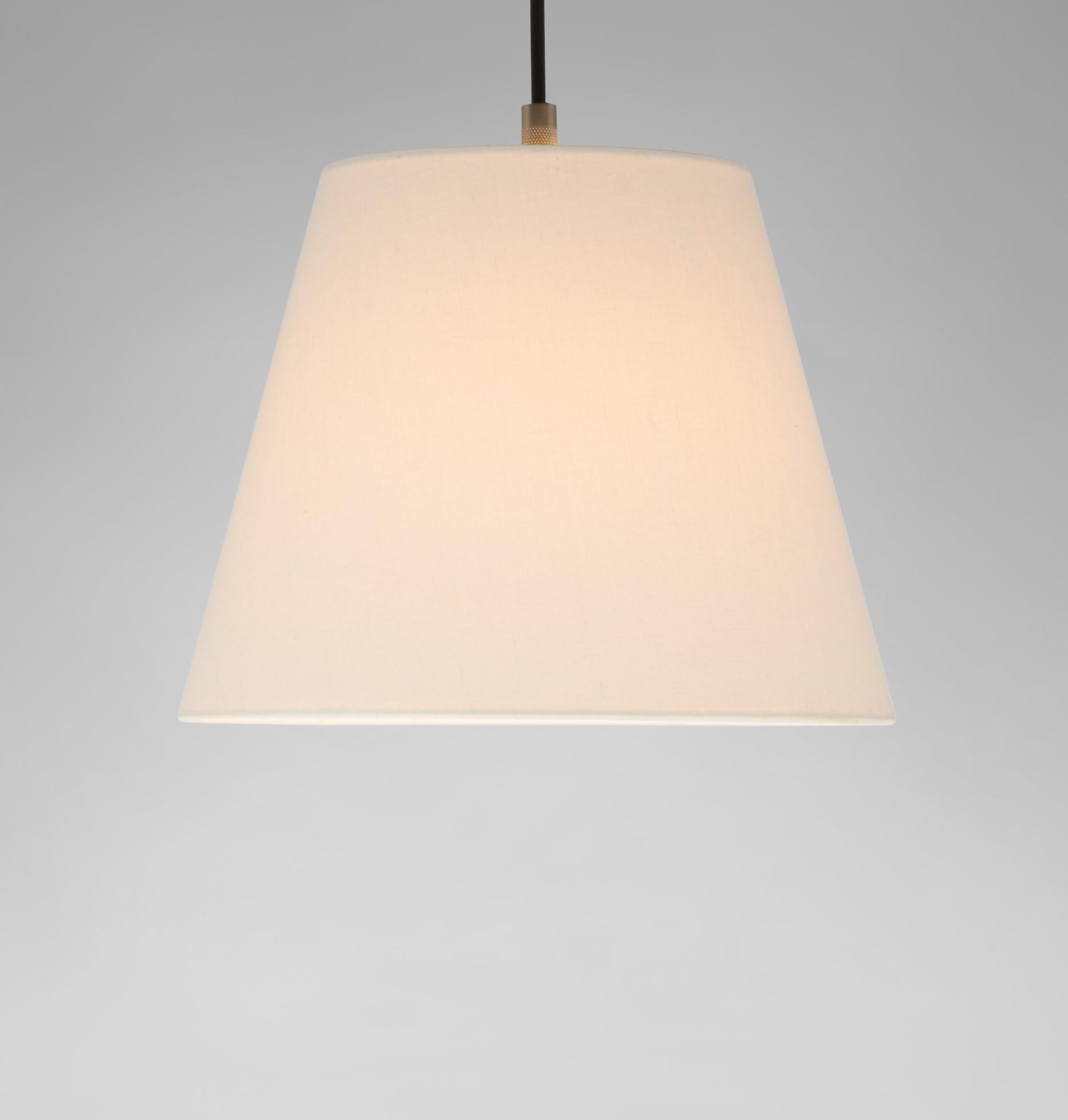 Modern White Sísísí Cónicas MT1 Pendant Lamp by Santa & Cole For Sale